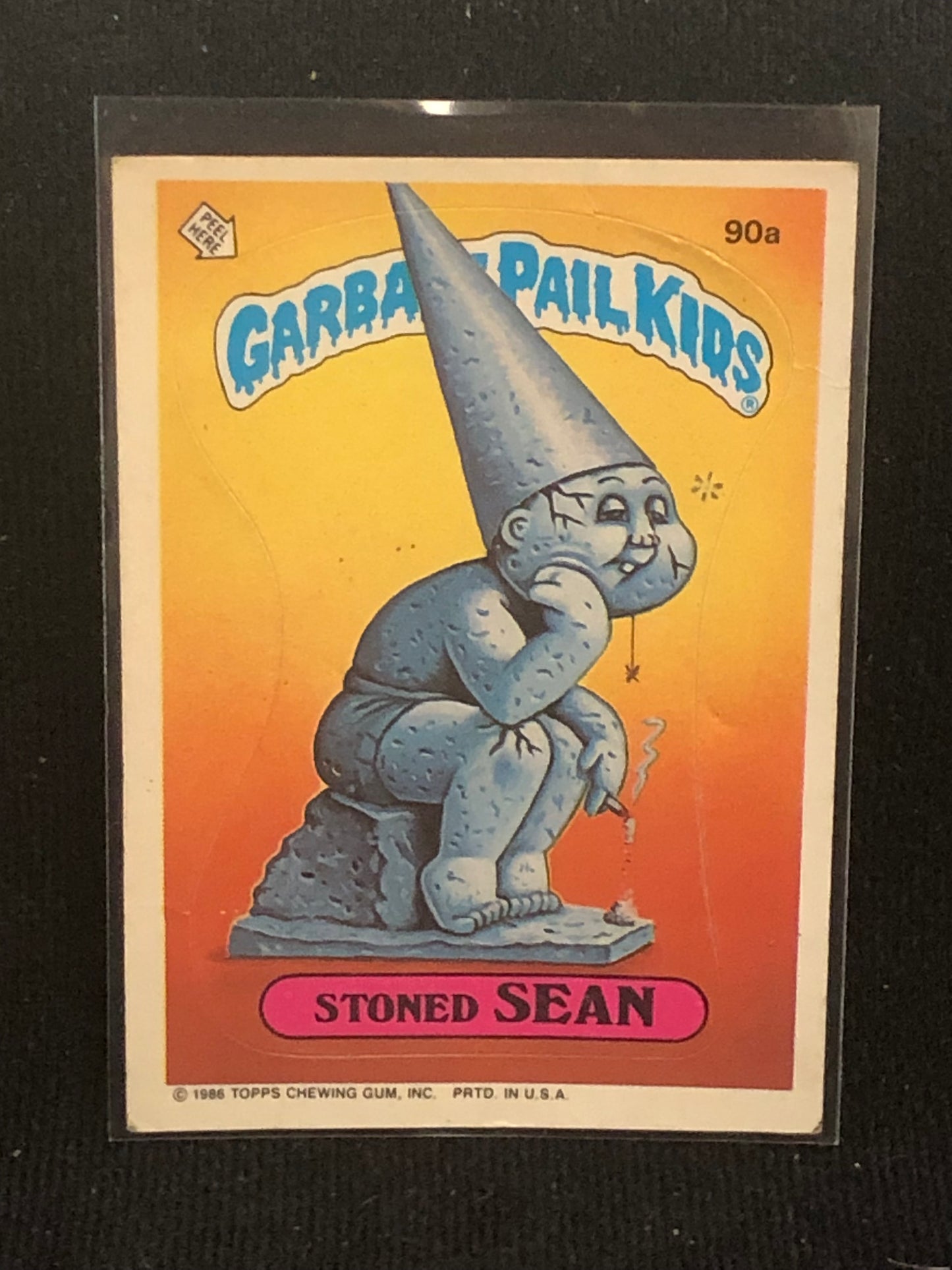 Garbage Pail Kids Original Series 3 (os3) 90a Stoned Sean