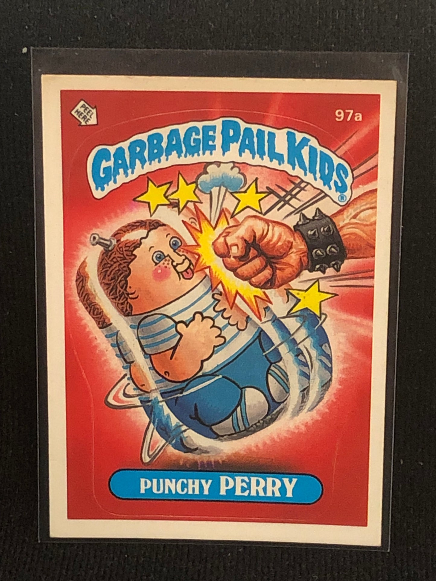 Garbage Pail Kids Original Series 3 (os3) 97a Punchy Perry