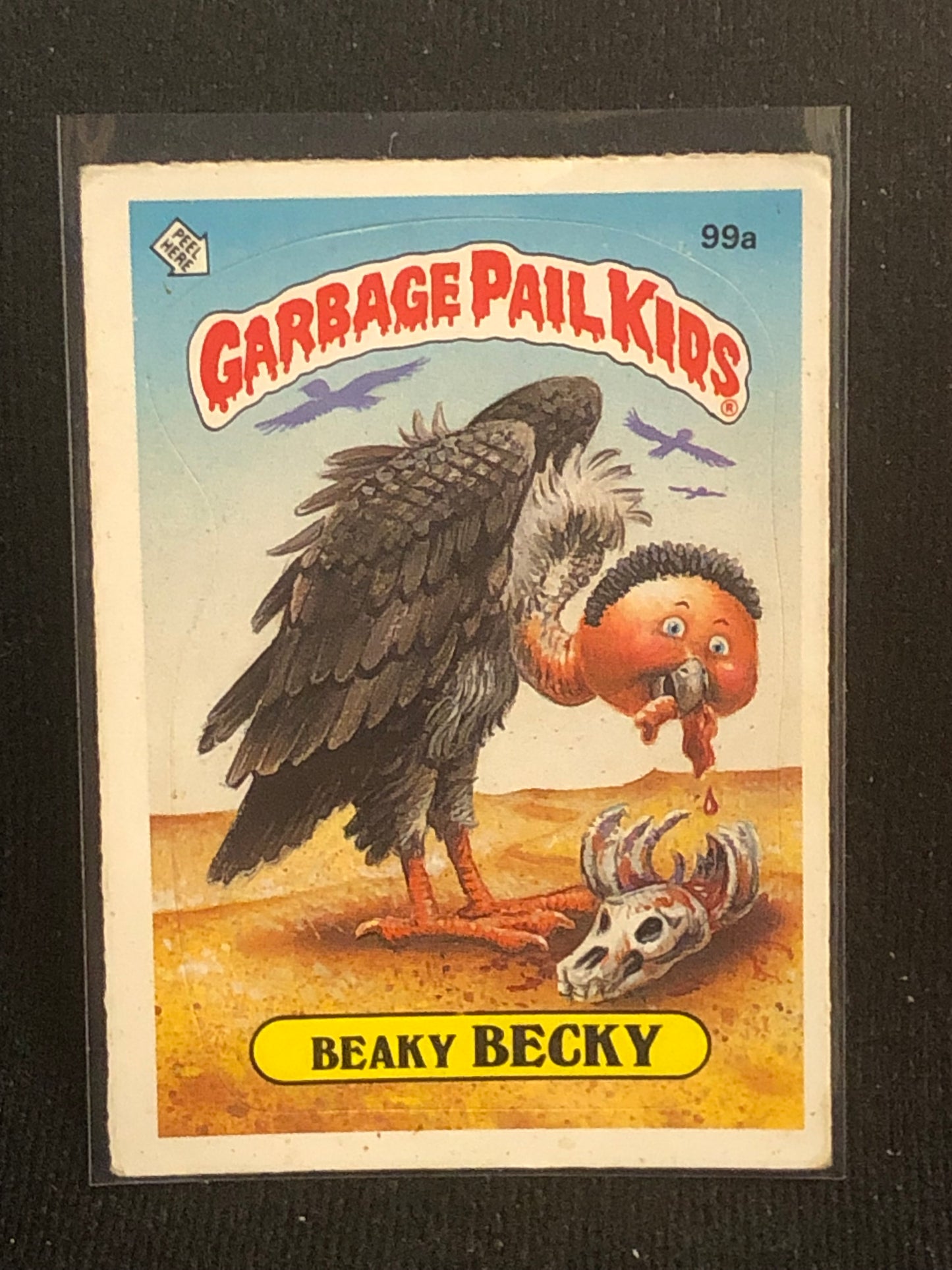 Garbage Pail Kids Original Series 3 (os3) 99a Beaky Becky