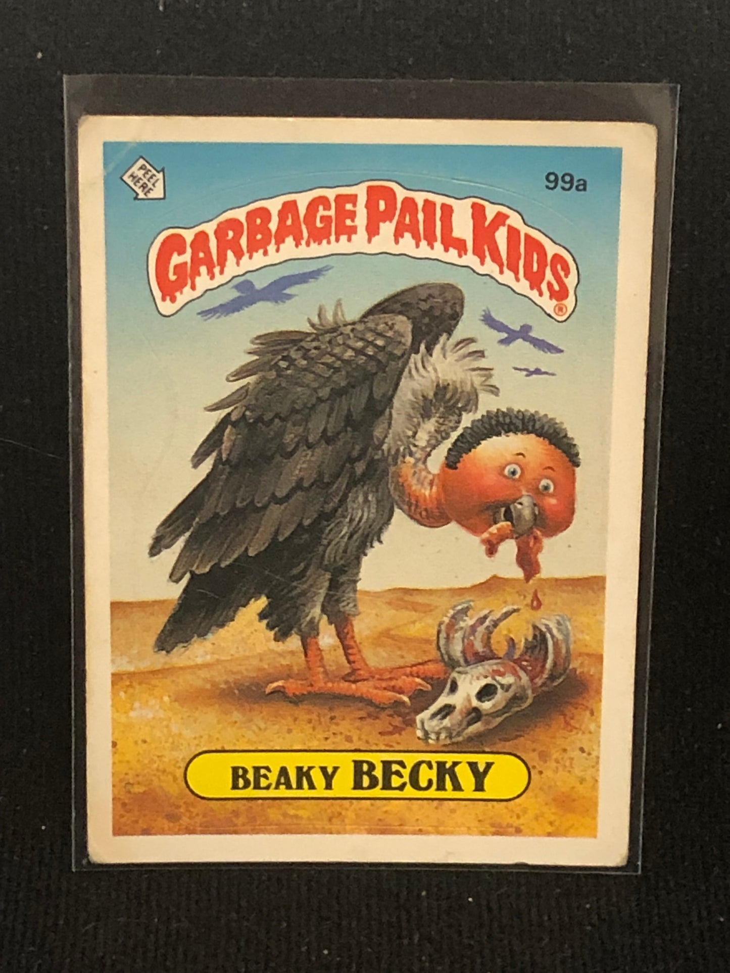 Garbage Pail Kids Original Series 3 (os3) 99a Beaky Becky