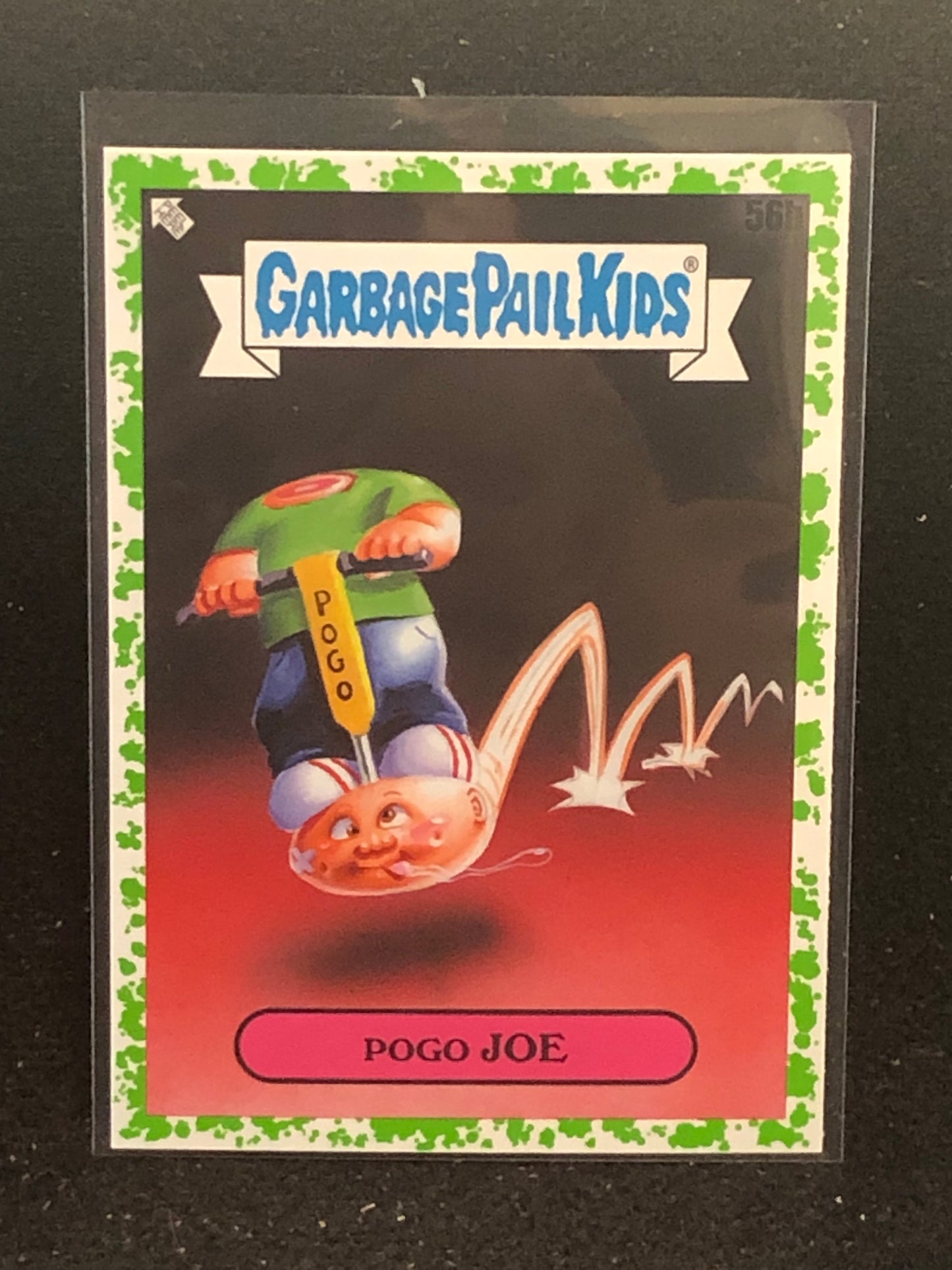 Garbage Pail Kids Kids At Play U-PICK Green Parallel Singles