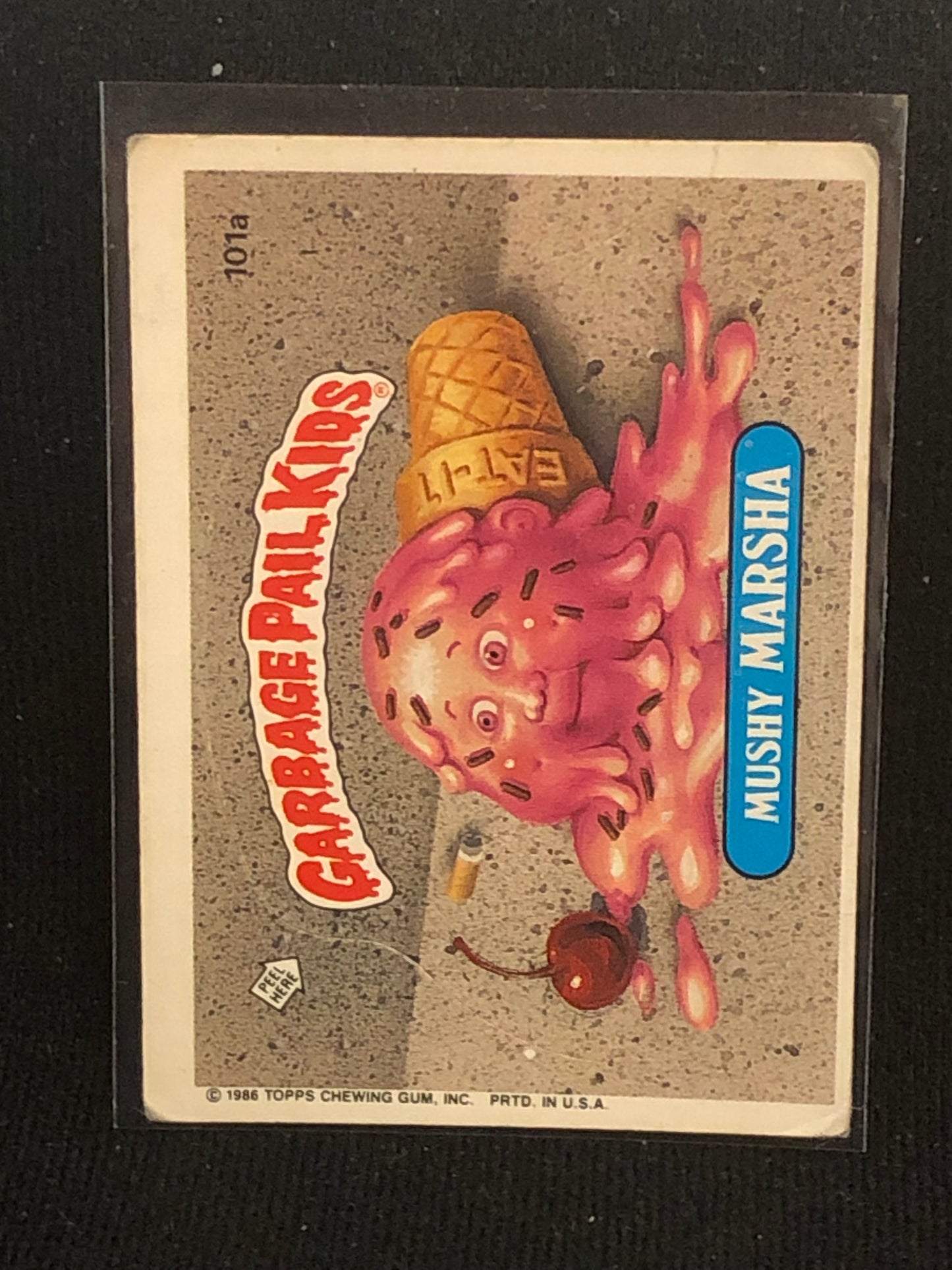 Garbage Pail Kids Original Series 3 (os3) 101a Mushy Marsha