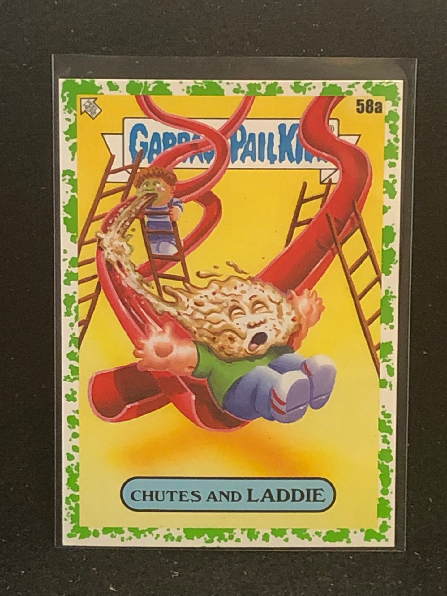 Garbage Pail Kids Kids At Play U-PICK Green Parallel Singles