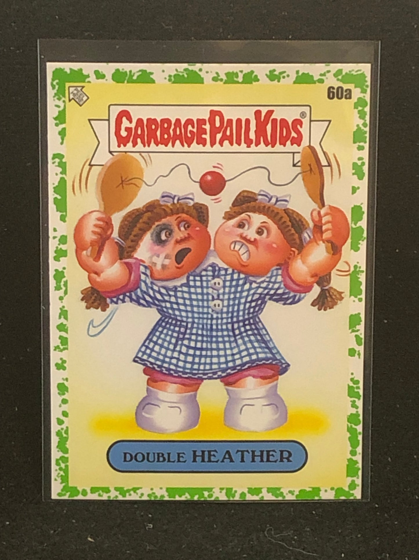 Garbage Pail Kids Kids At Play U-PICK Green Parallel Singles