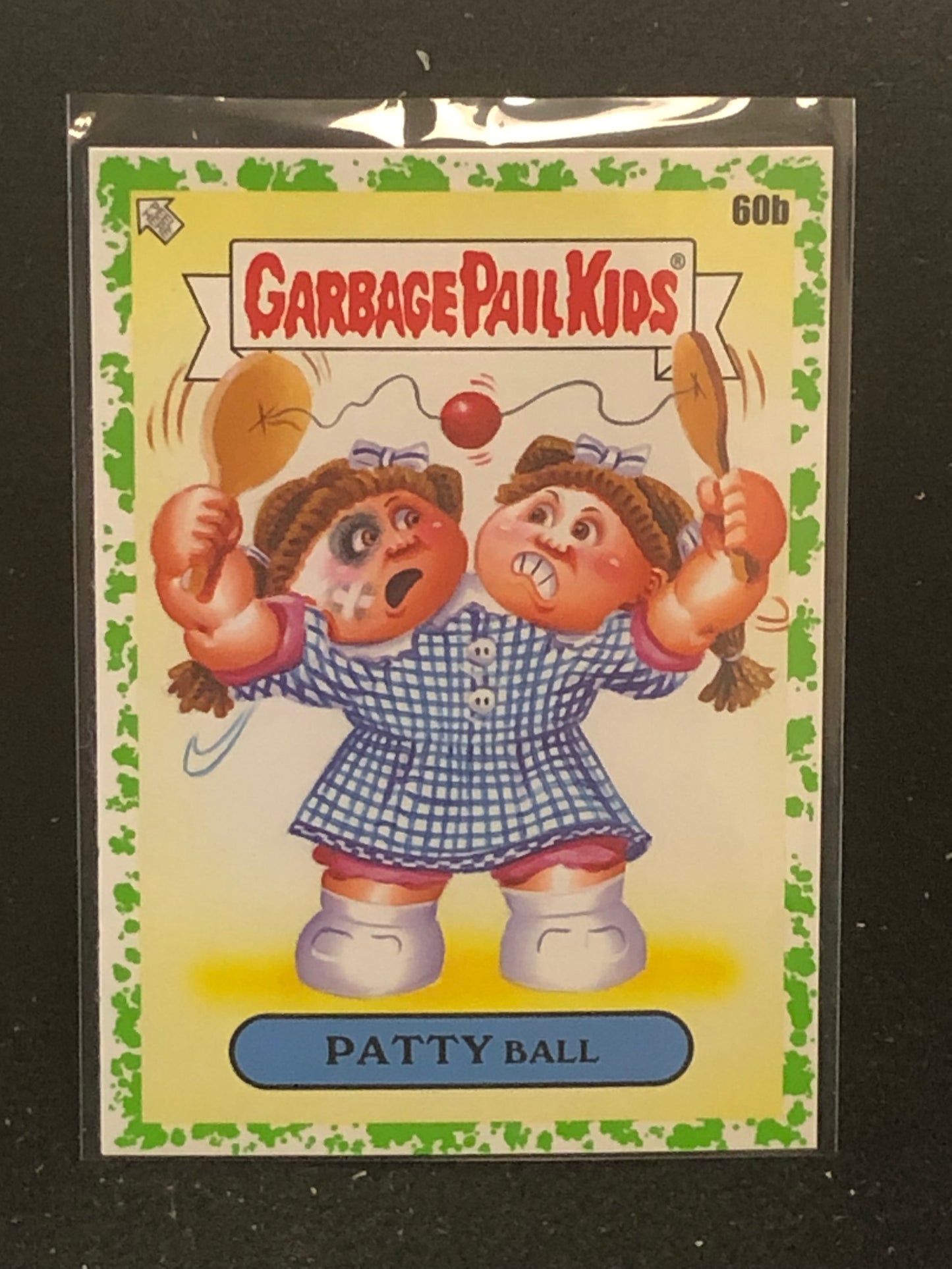 Garbage Pail Kids Kids At Play U-PICK Green Parallel Singles
