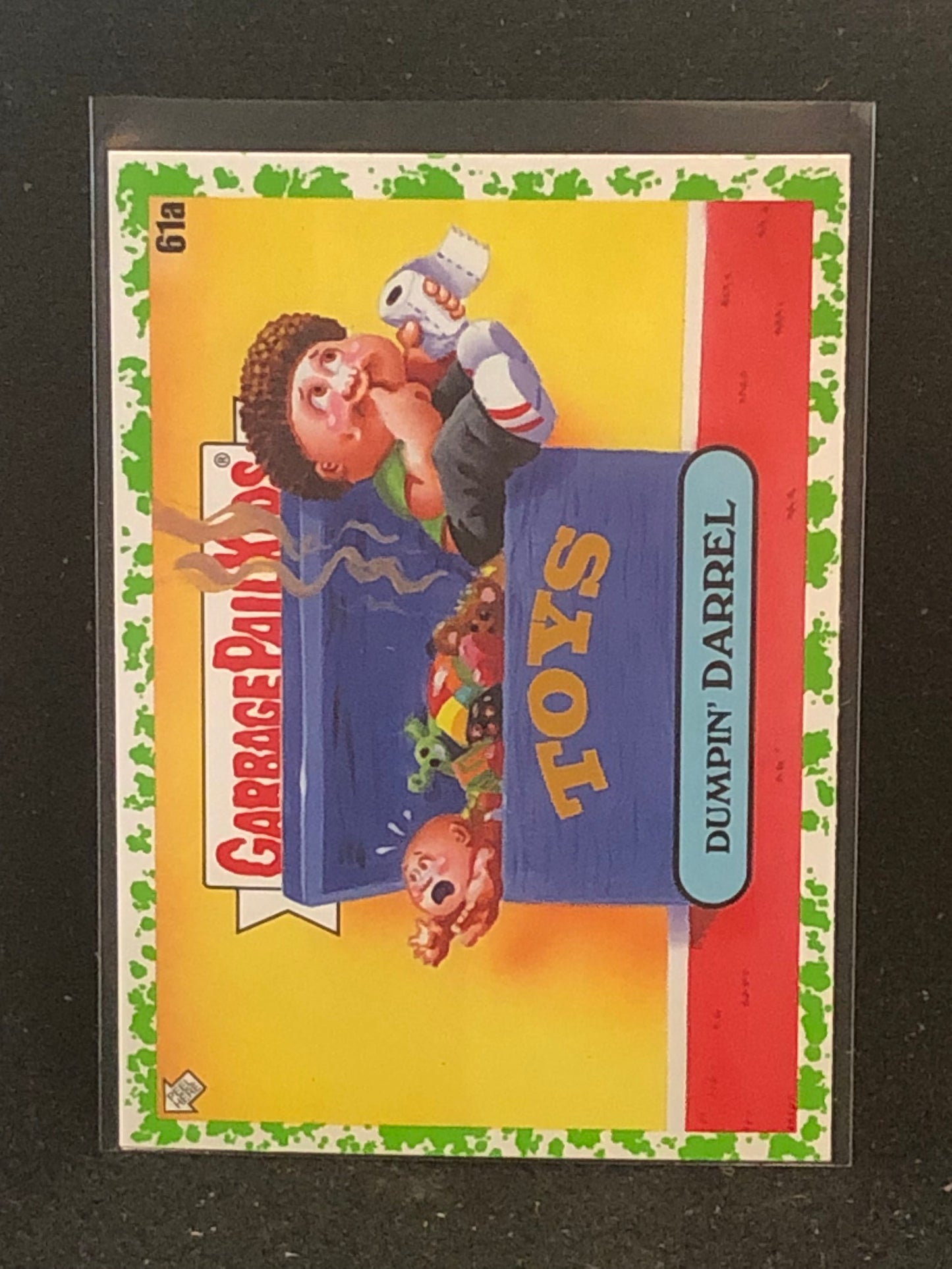 Garbage Pail Kids Kids At Play U-PICK Green Parallel Singles