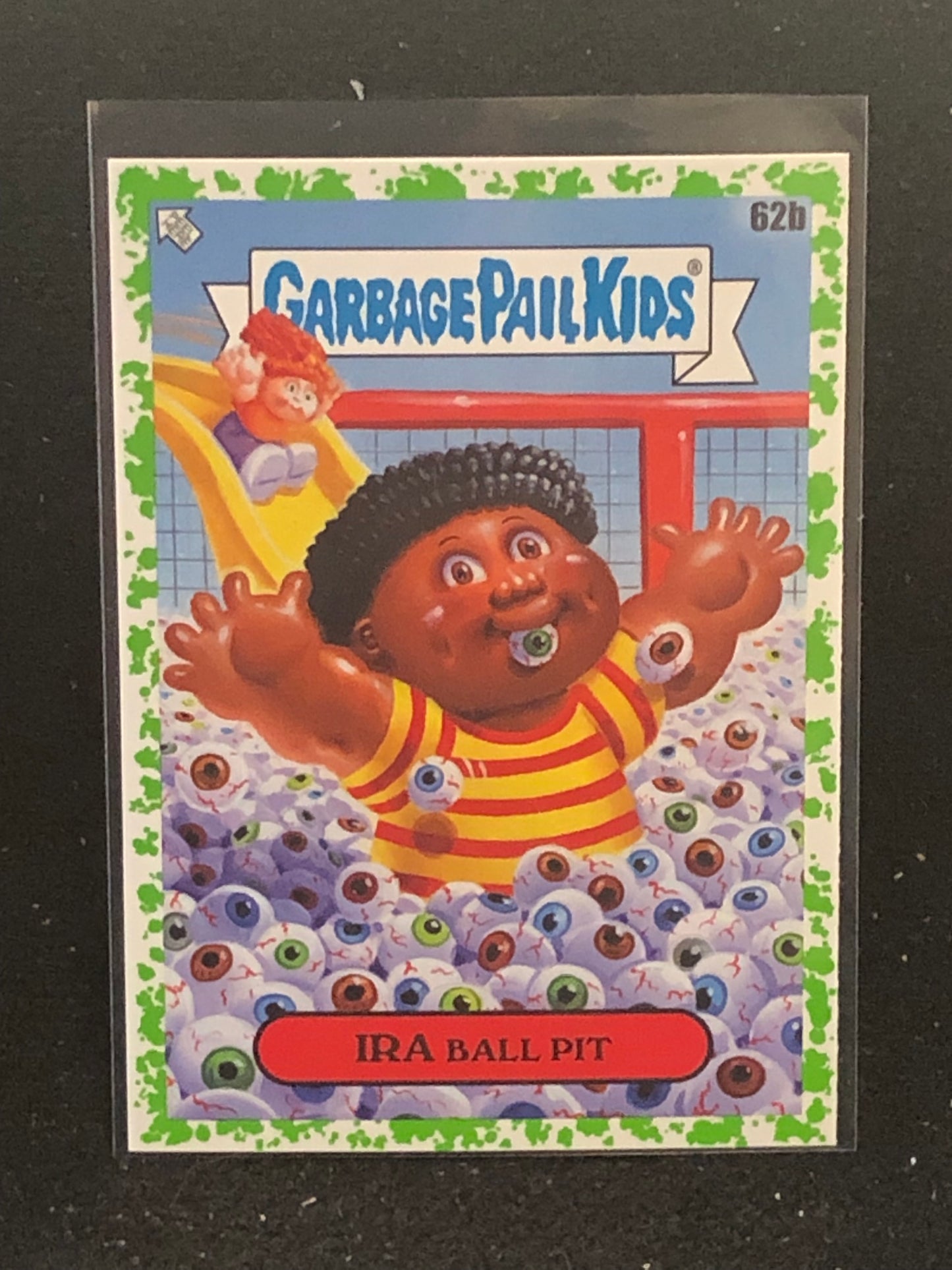 Garbage Pail Kids Kids At Play U-PICK Green Parallel Singles