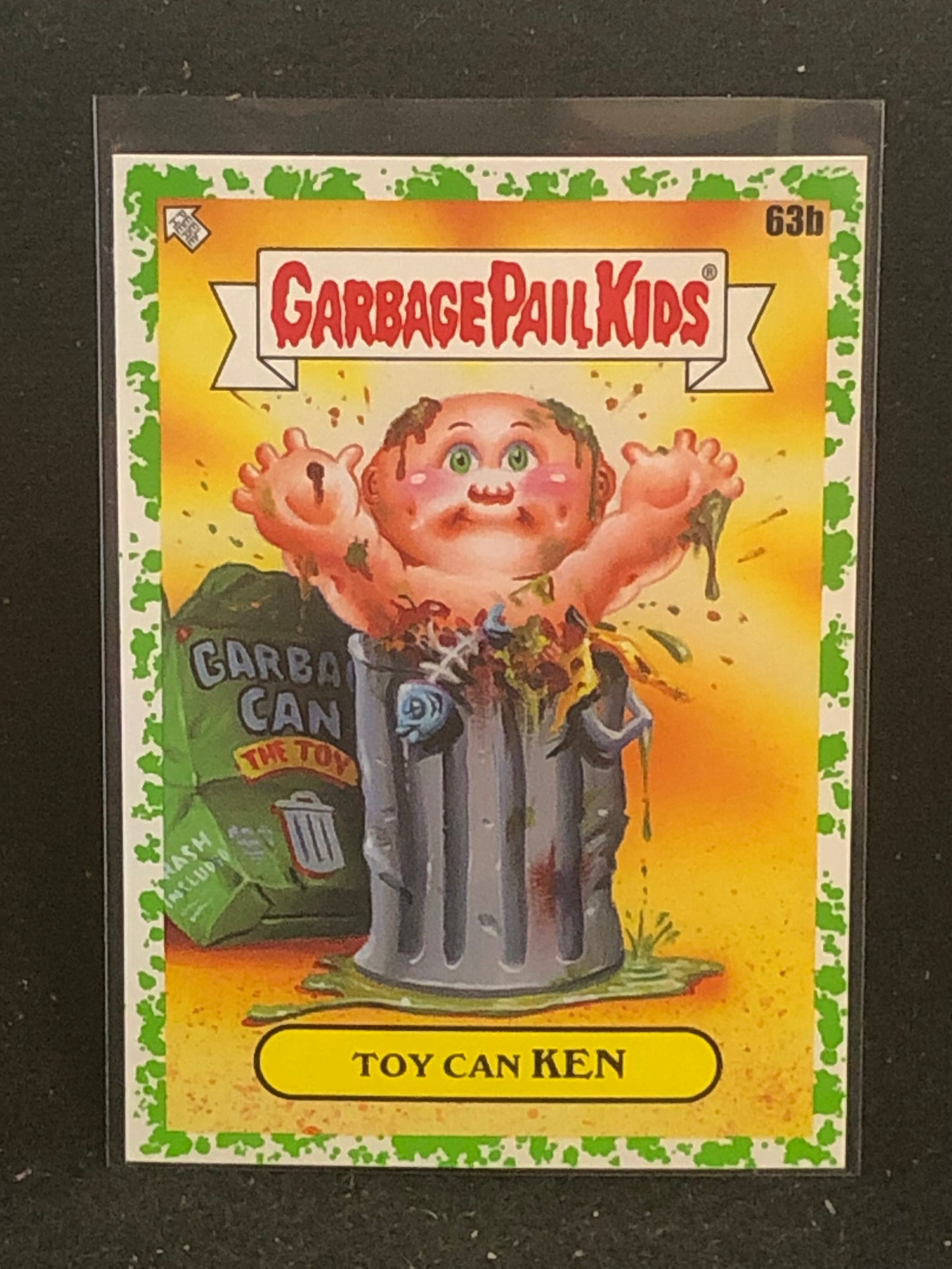 Garbage Pail Kids Kids At Play U-PICK Green Parallel Singles