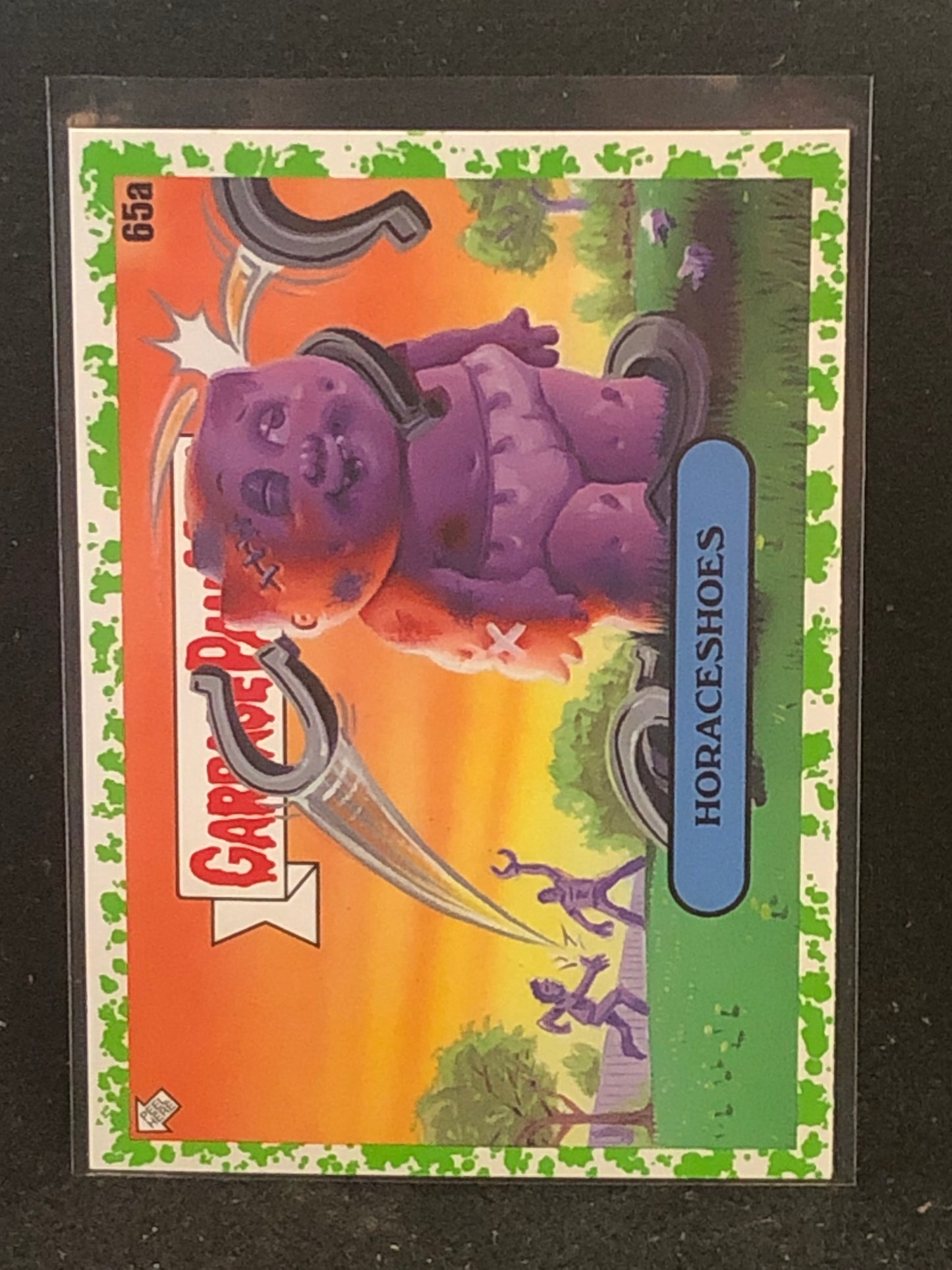 Garbage Pail Kids Kids At Play U-PICK Green Parallel Singles