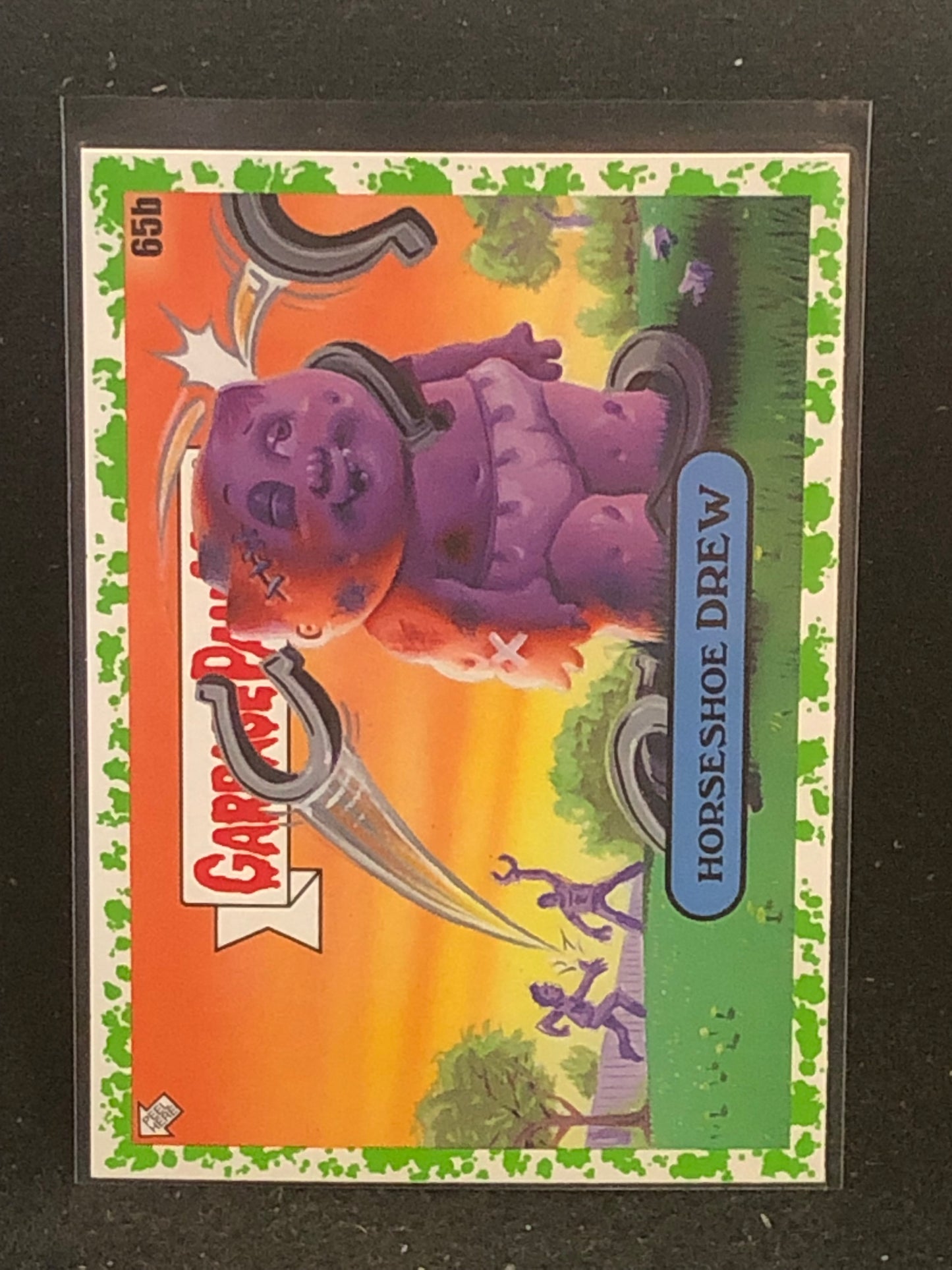 Garbage Pail Kids Kids At Play U-PICK Green Parallel Singles