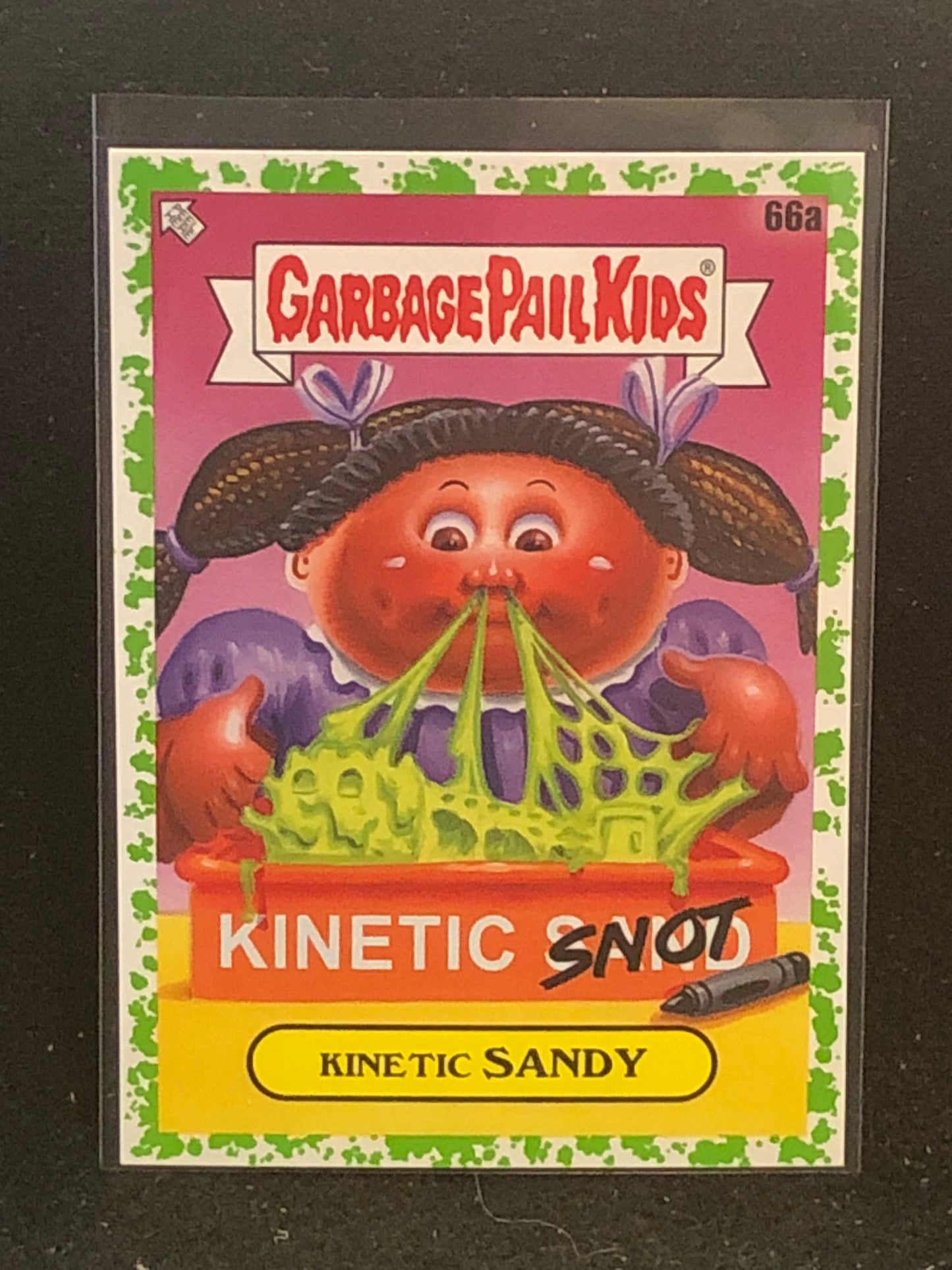 Garbage Pail Kids Kids At Play U-PICK Green Parallel Singles