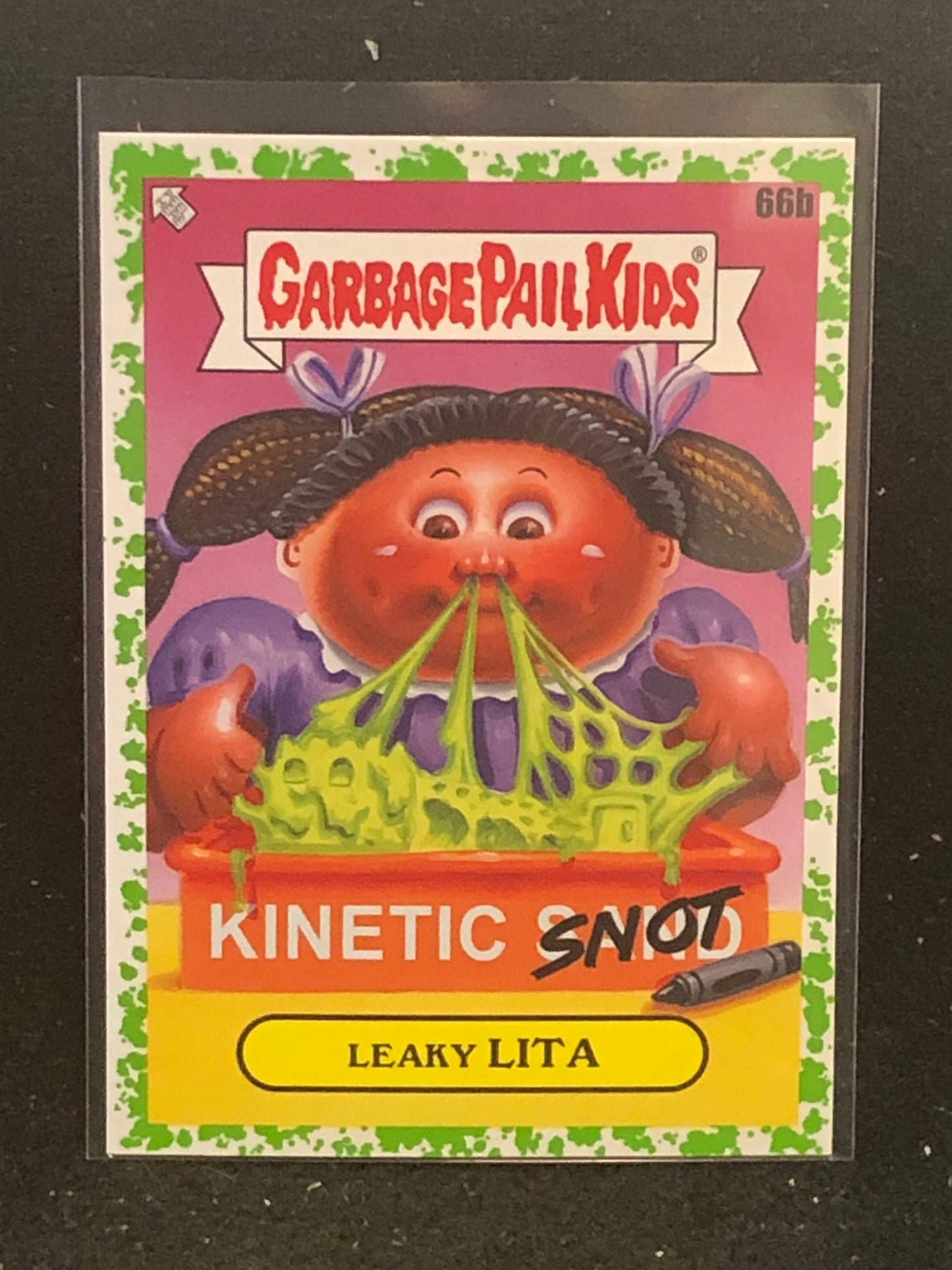 Garbage Pail Kids Kids At Play U-PICK Green Parallel Singles