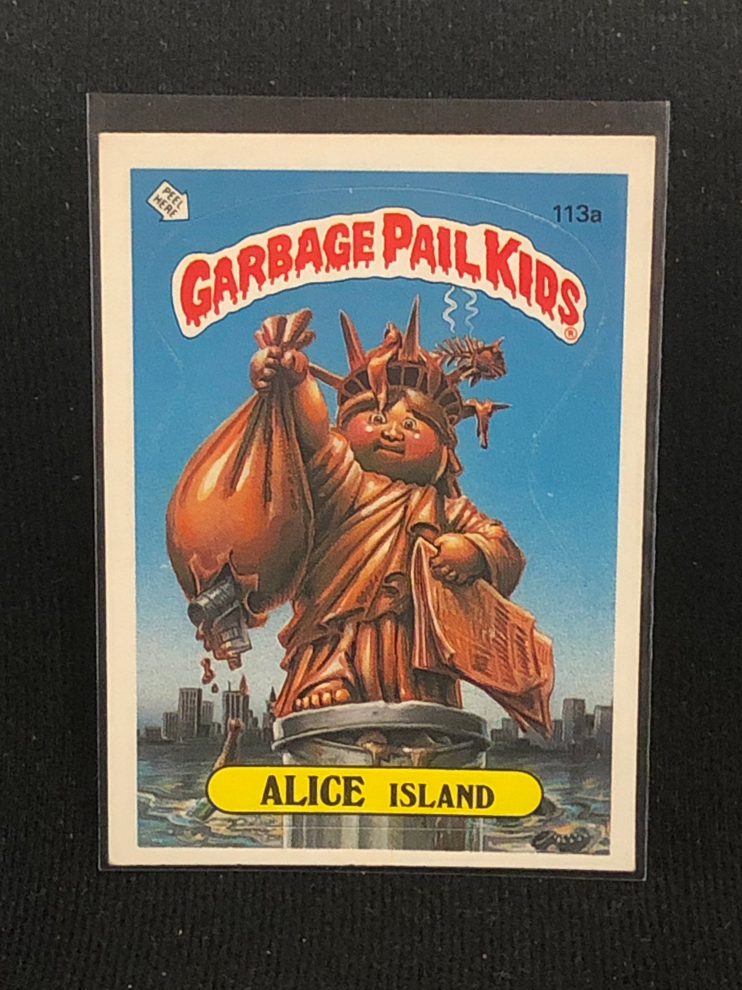 Garbage Pail Kids Original Series 3 (os3) 113a Alice Island