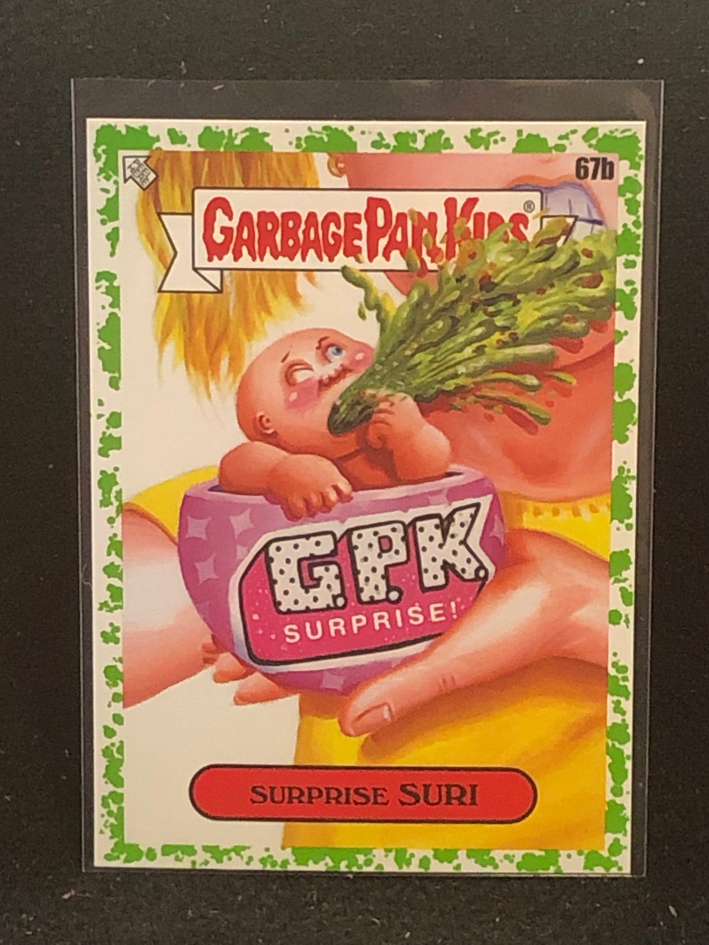Garbage Pail Kids Kids At Play U-PICK Green Parallel Singles