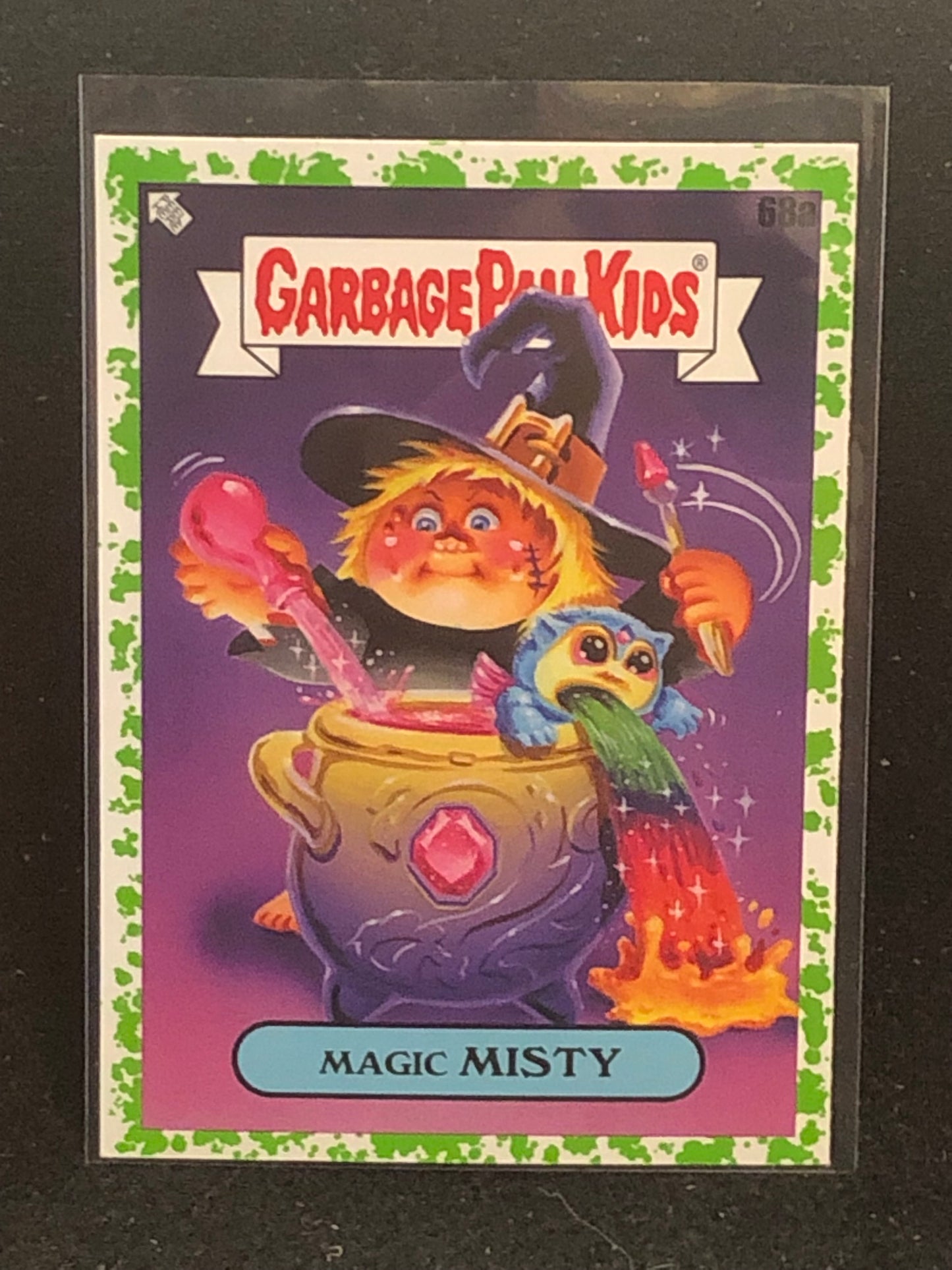 Garbage Pail Kids Kids At Play U-PICK Green Parallel Singles