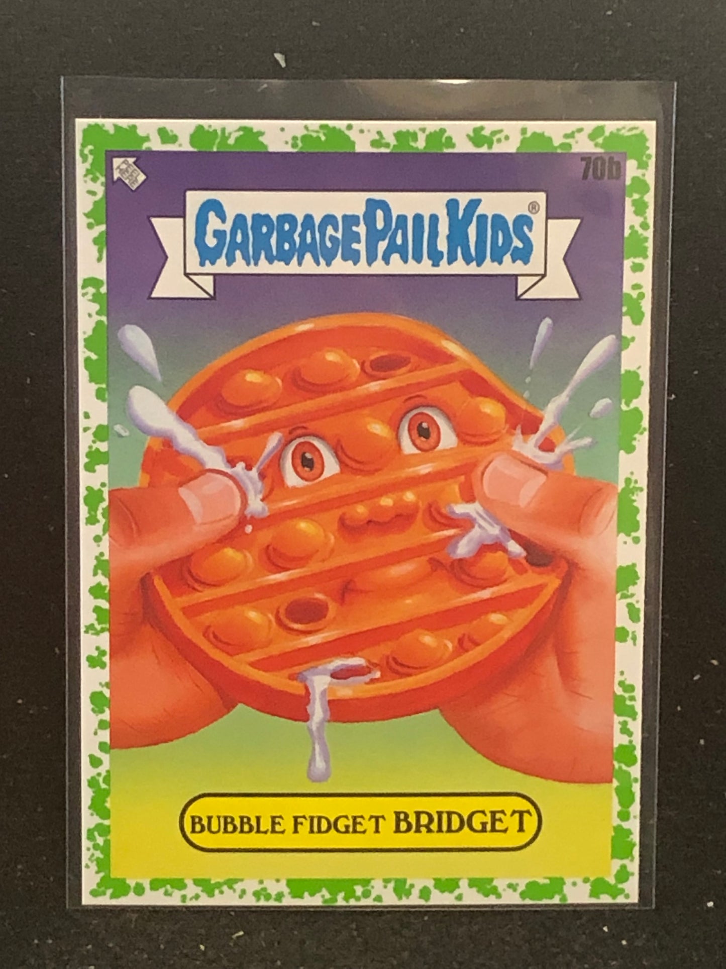 Garbage Pail Kids Kids At Play U-PICK Green Parallel Singles