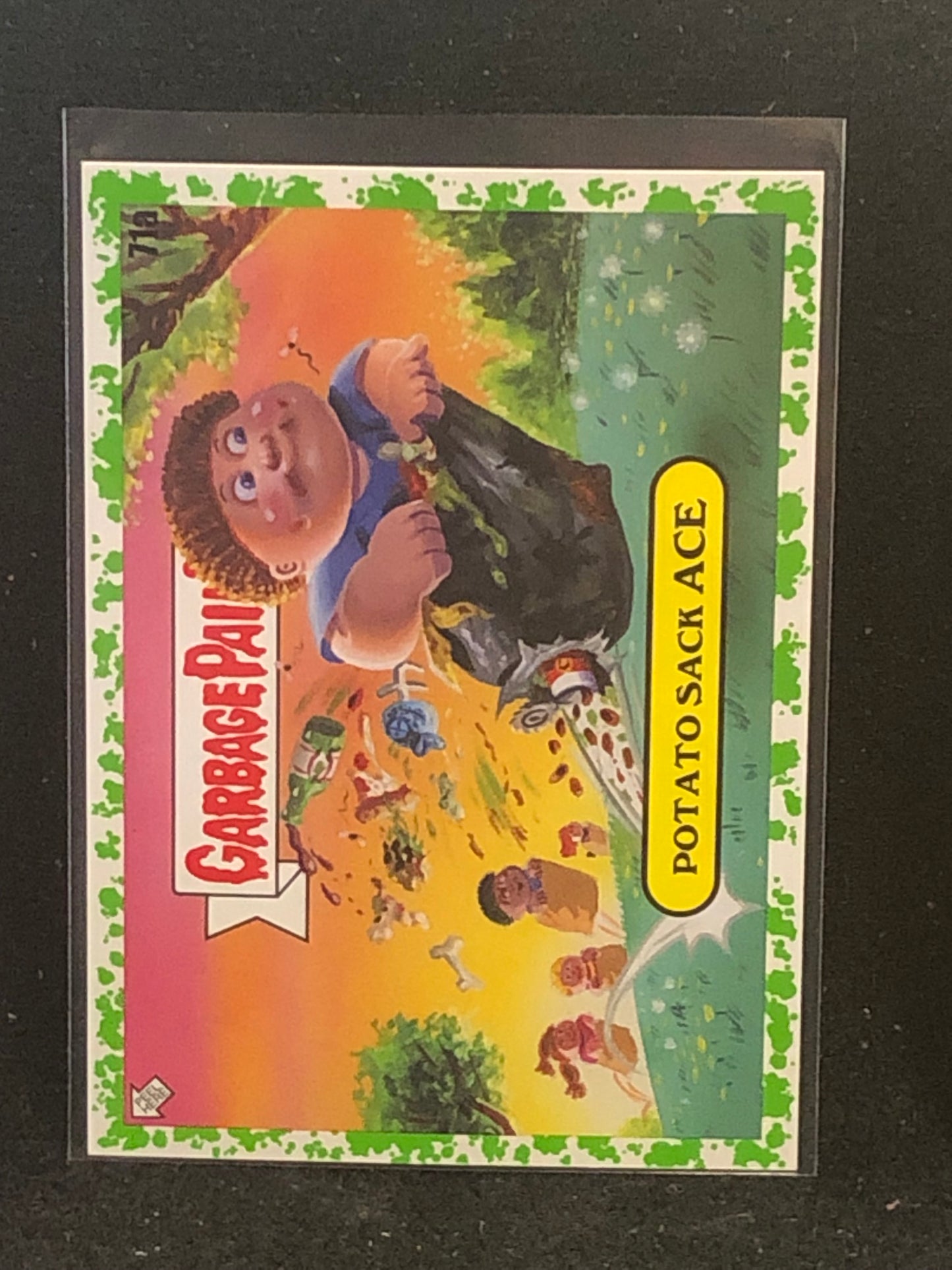 Garbage Pail Kids Kids At Play U-PICK Green Parallel Singles