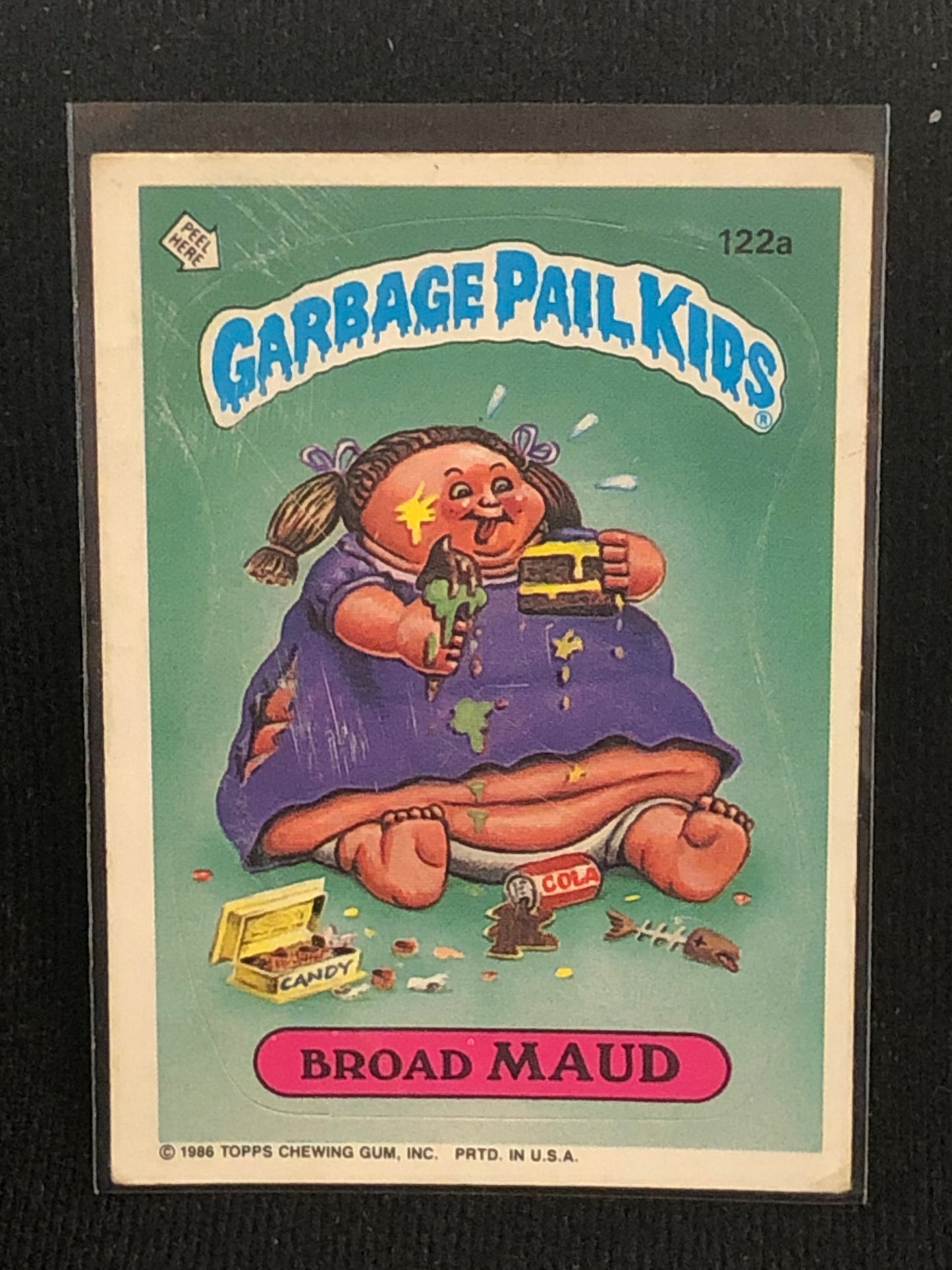 Garbage Pail Kids Original Series 3 (os3) 122a Broad Maud