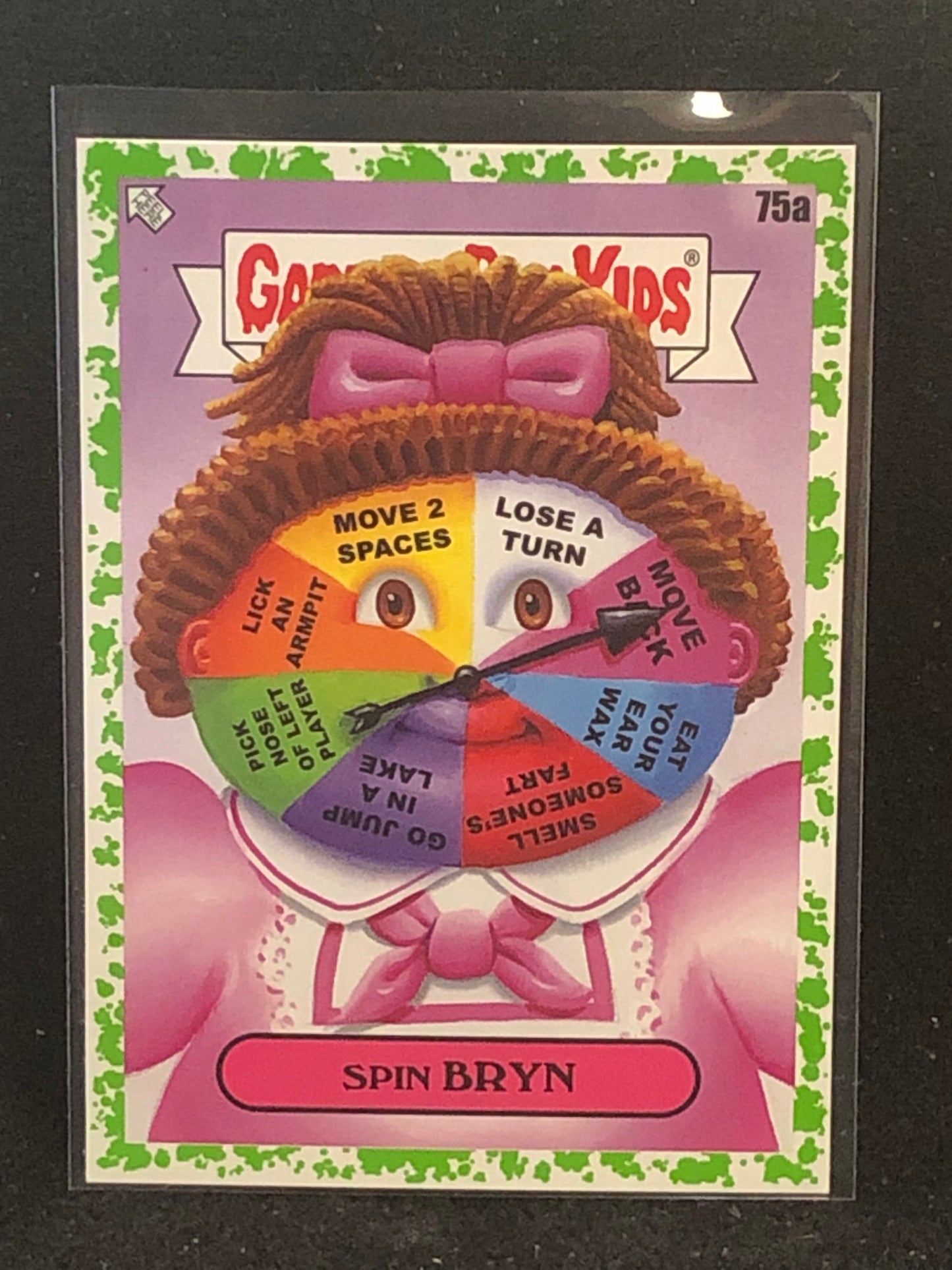 Garbage Pail Kids Kids At Play U-PICK Green Parallel Singles