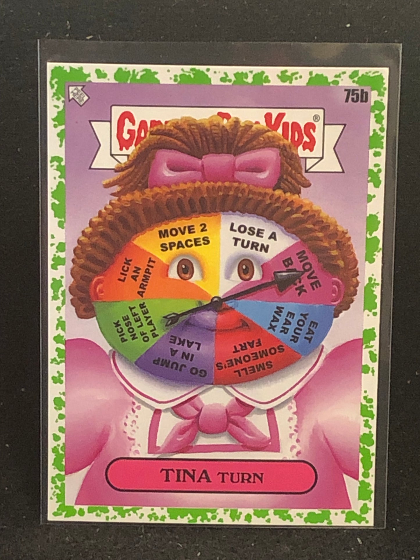 Garbage Pail Kids Kids At Play U-PICK Green Parallel Singles