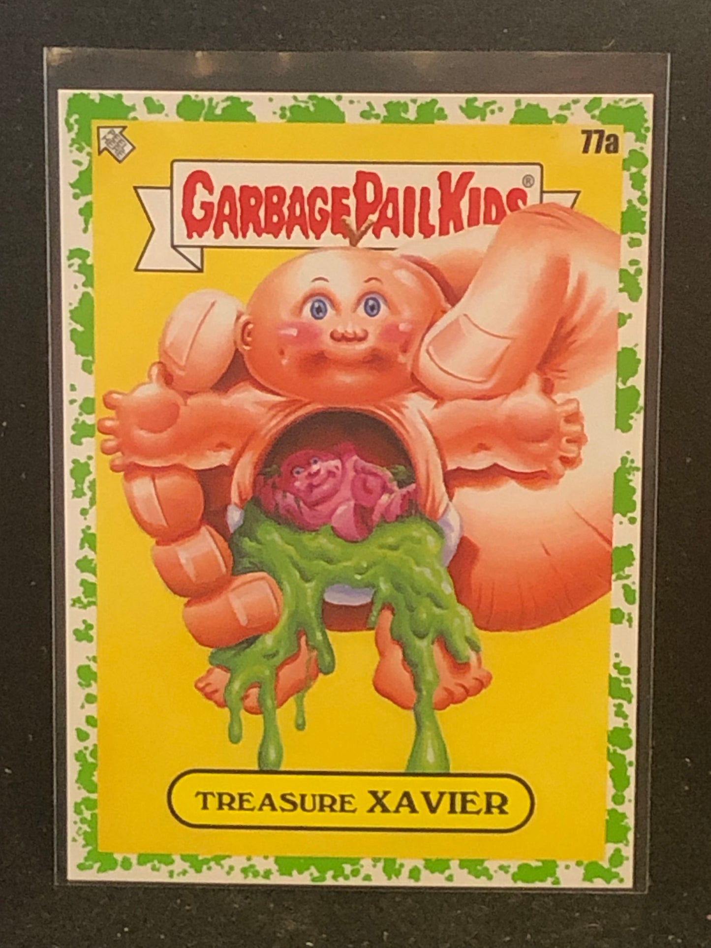 Garbage Pail Kids Kids At Play U-PICK Green Parallel Singles