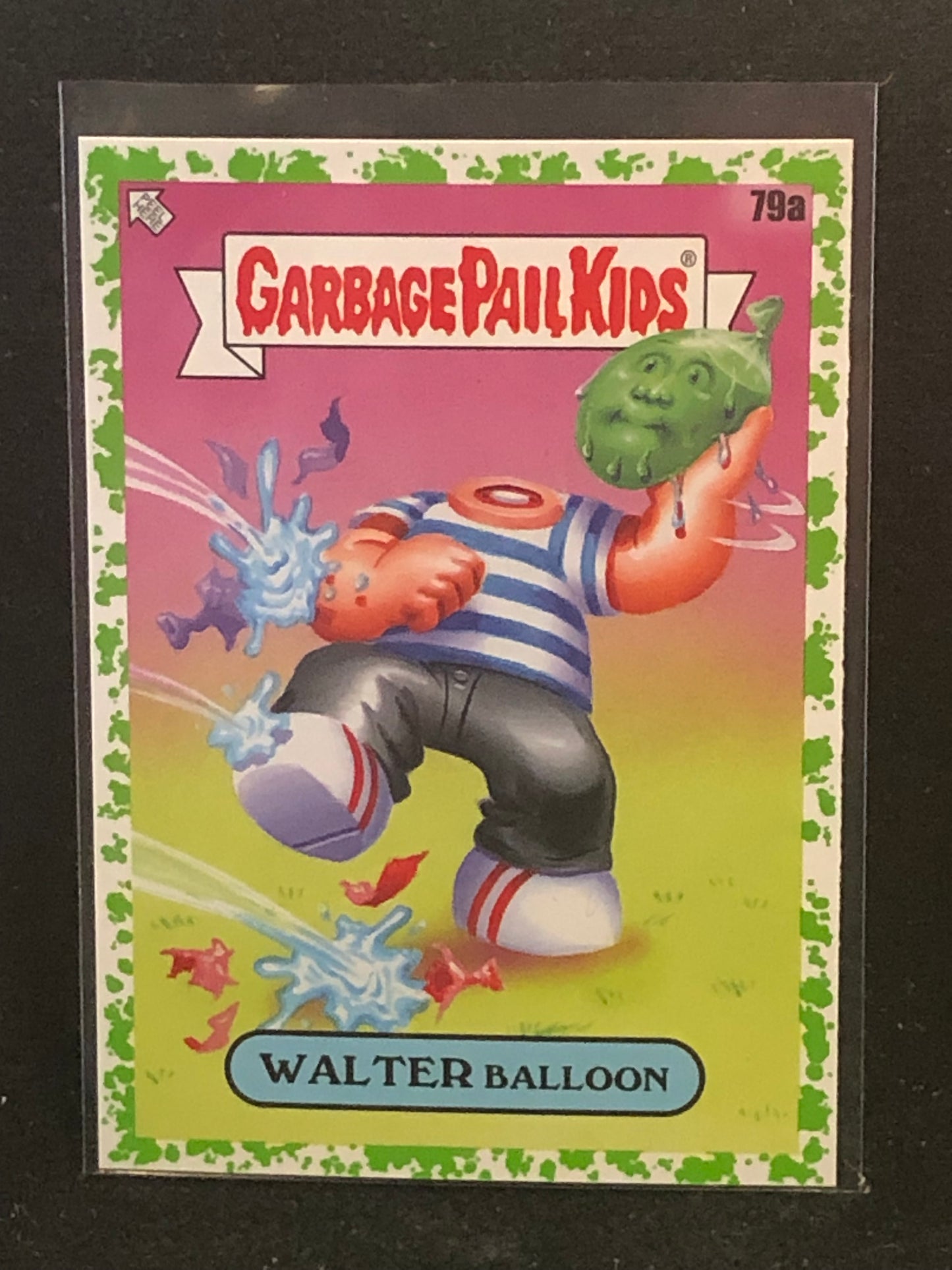Garbage Pail Kids Kids At Play U-PICK Green Parallel Singles