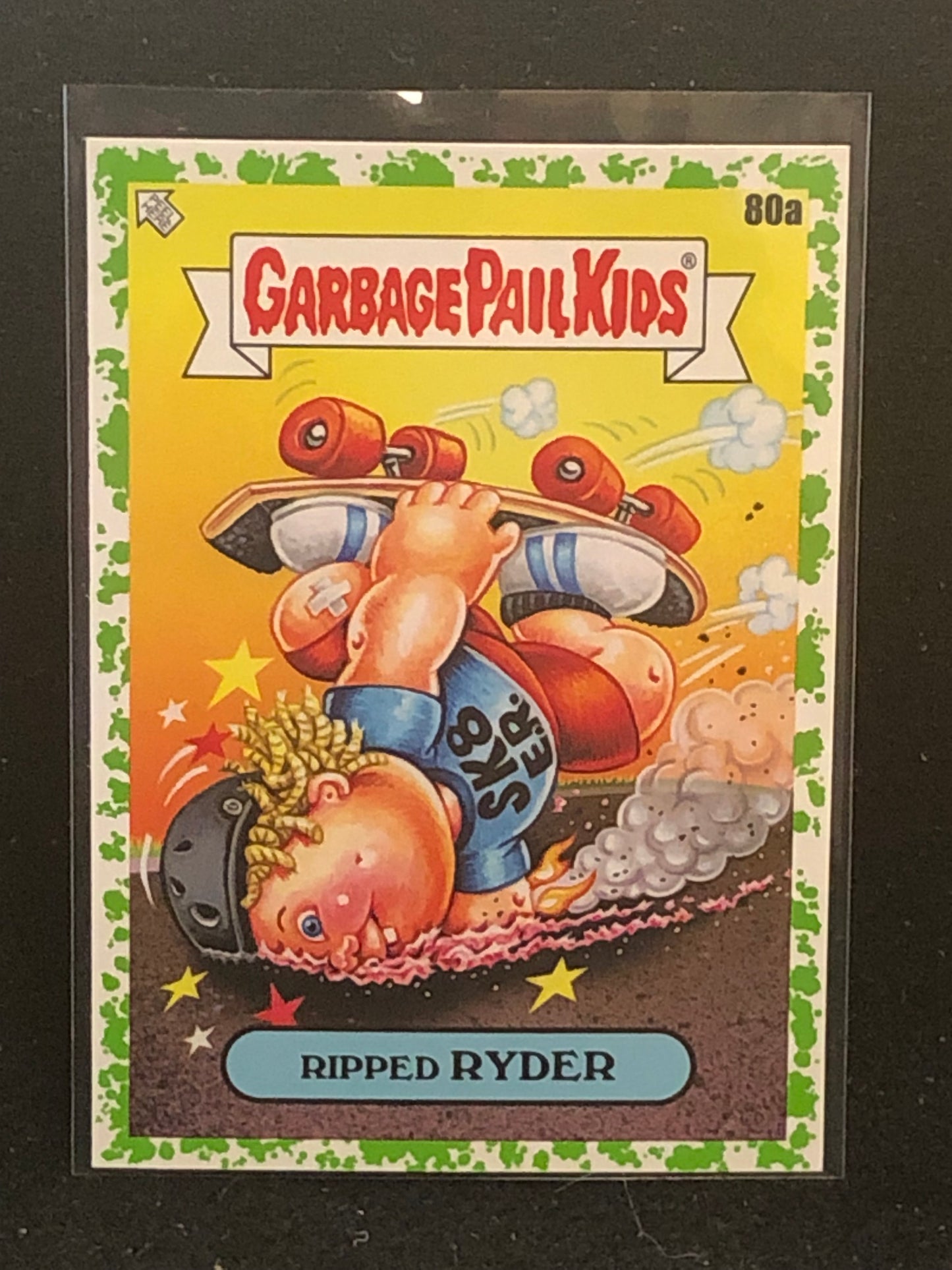 Garbage Pail Kids Kids At Play U-PICK Green Parallel Singles