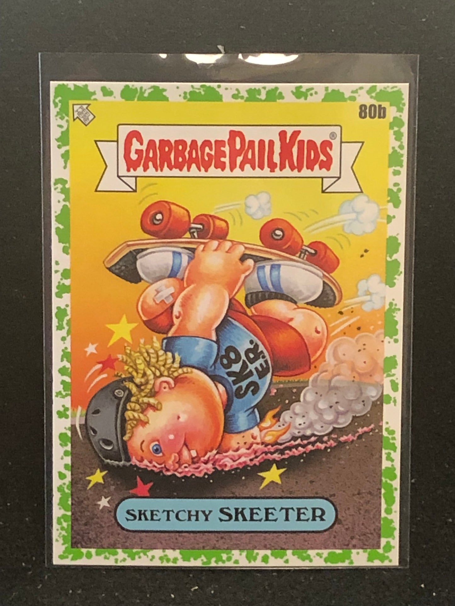 Garbage Pail Kids Kids At Play U-PICK Green Parallel Singles
