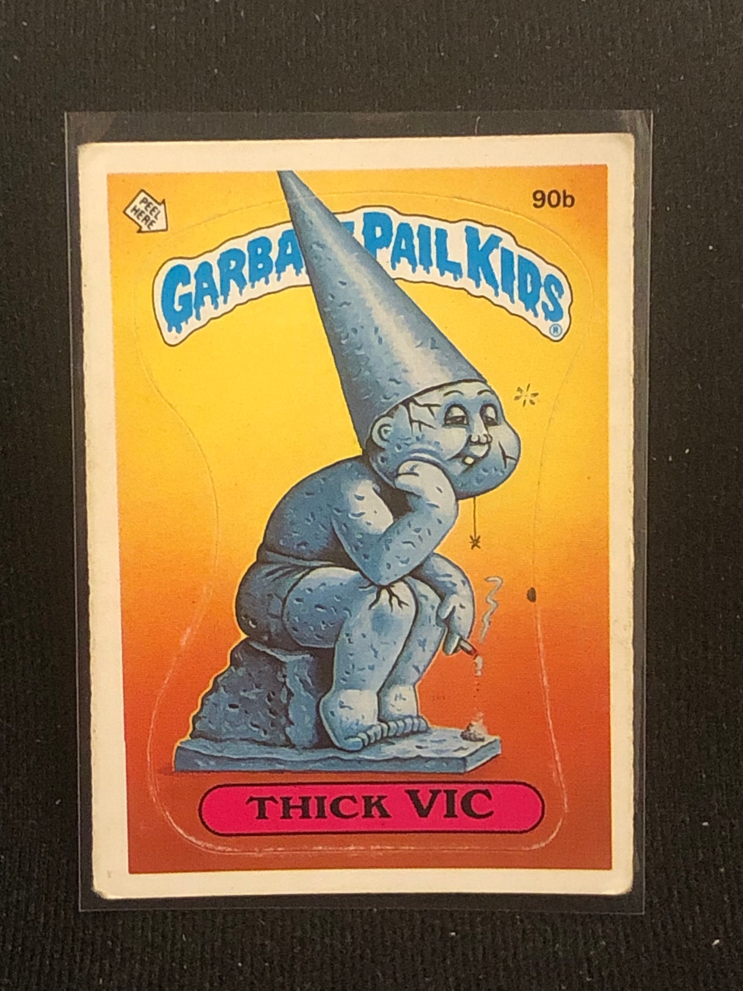 Garbage Pail Kids Original Series 3 (os3) 90b Thick Vic