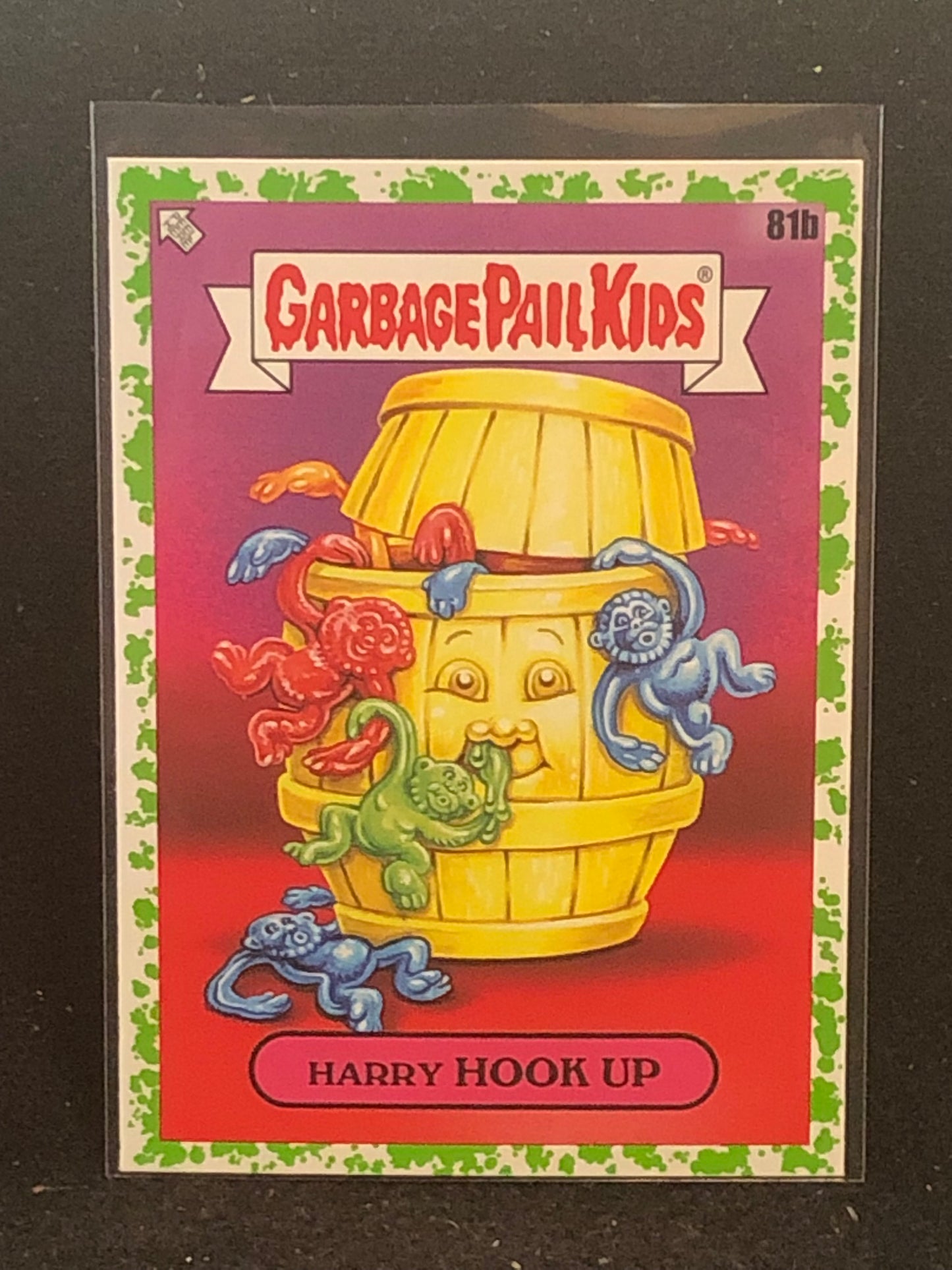 Garbage Pail Kids Kids At Play U-PICK Green Parallel Singles