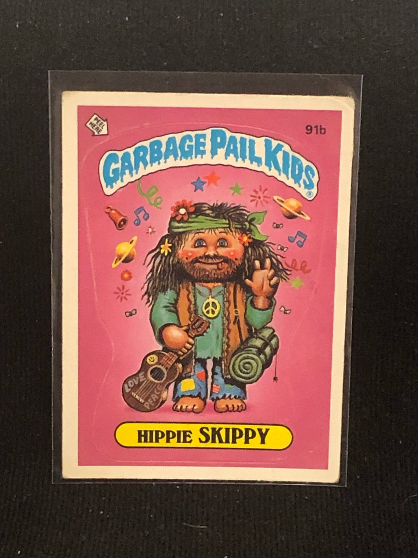 Garbage Pail Kids Original Series 3 (os3) 91b Hippie Skippy