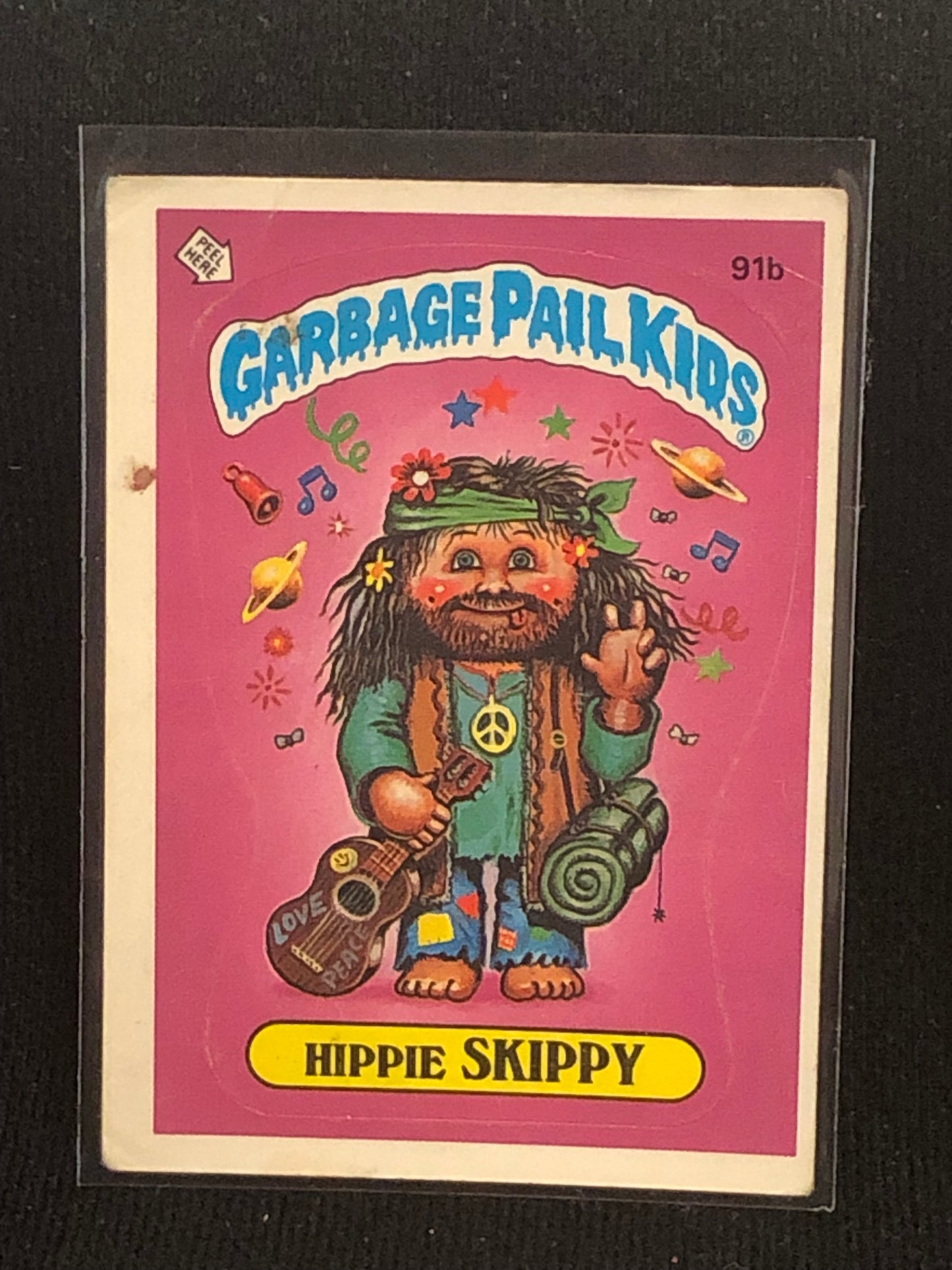 Garbage Pail Kids Original Series 3 (os3) 91b Hippie Skippy