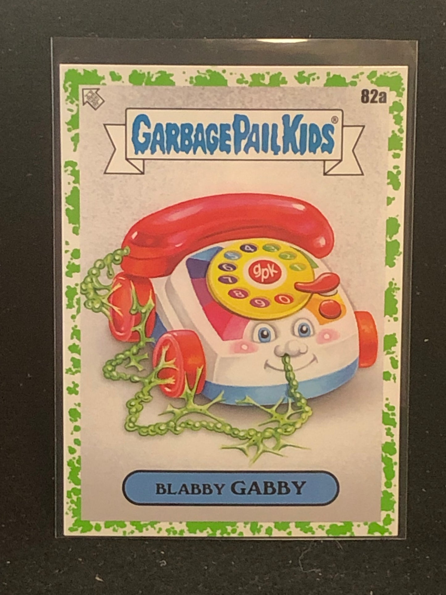 Garbage Pail Kids Kids At Play U-PICK Green Parallel Singles