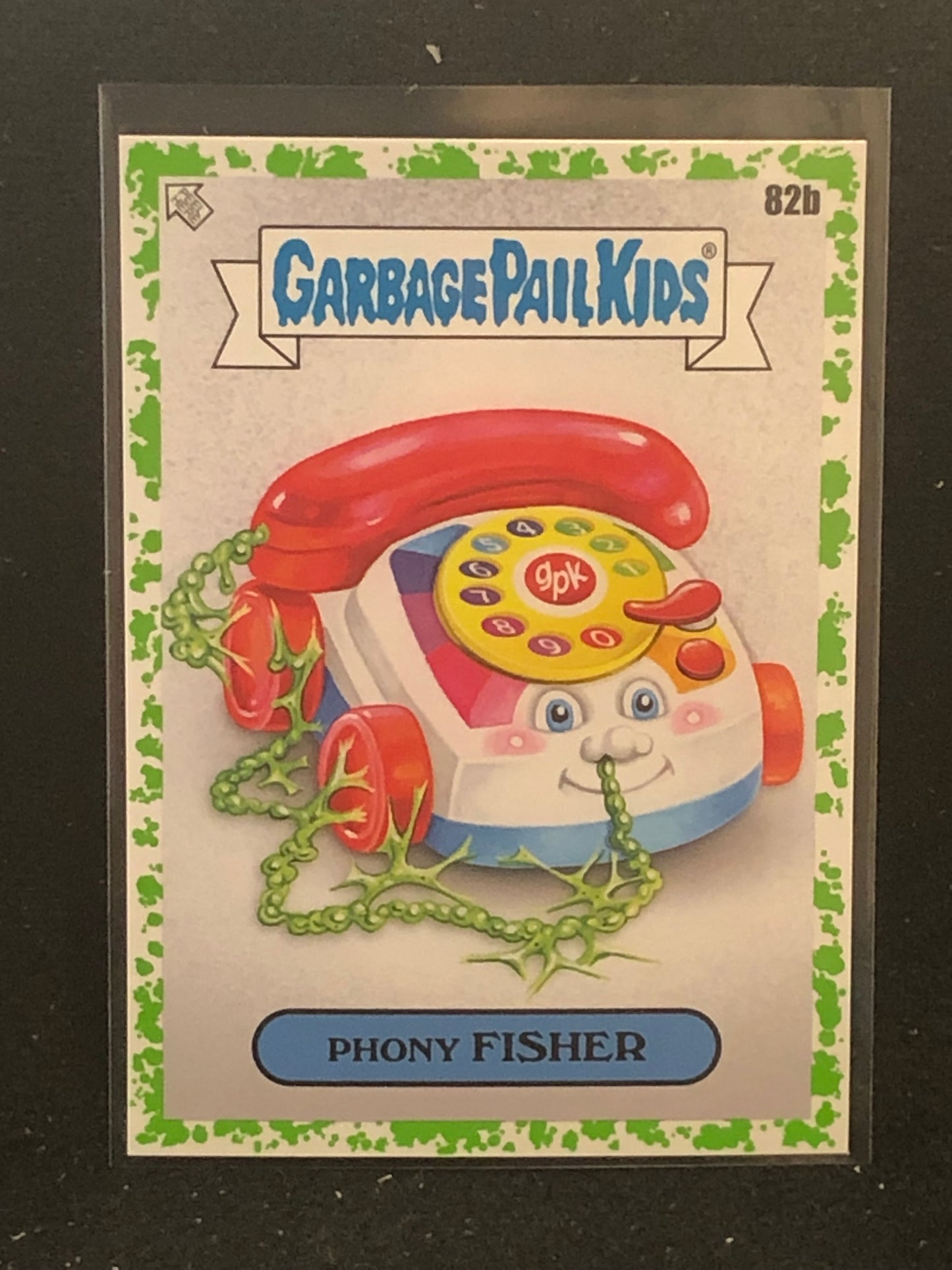 Garbage Pail Kids Kids At Play U-PICK Green Parallel Singles