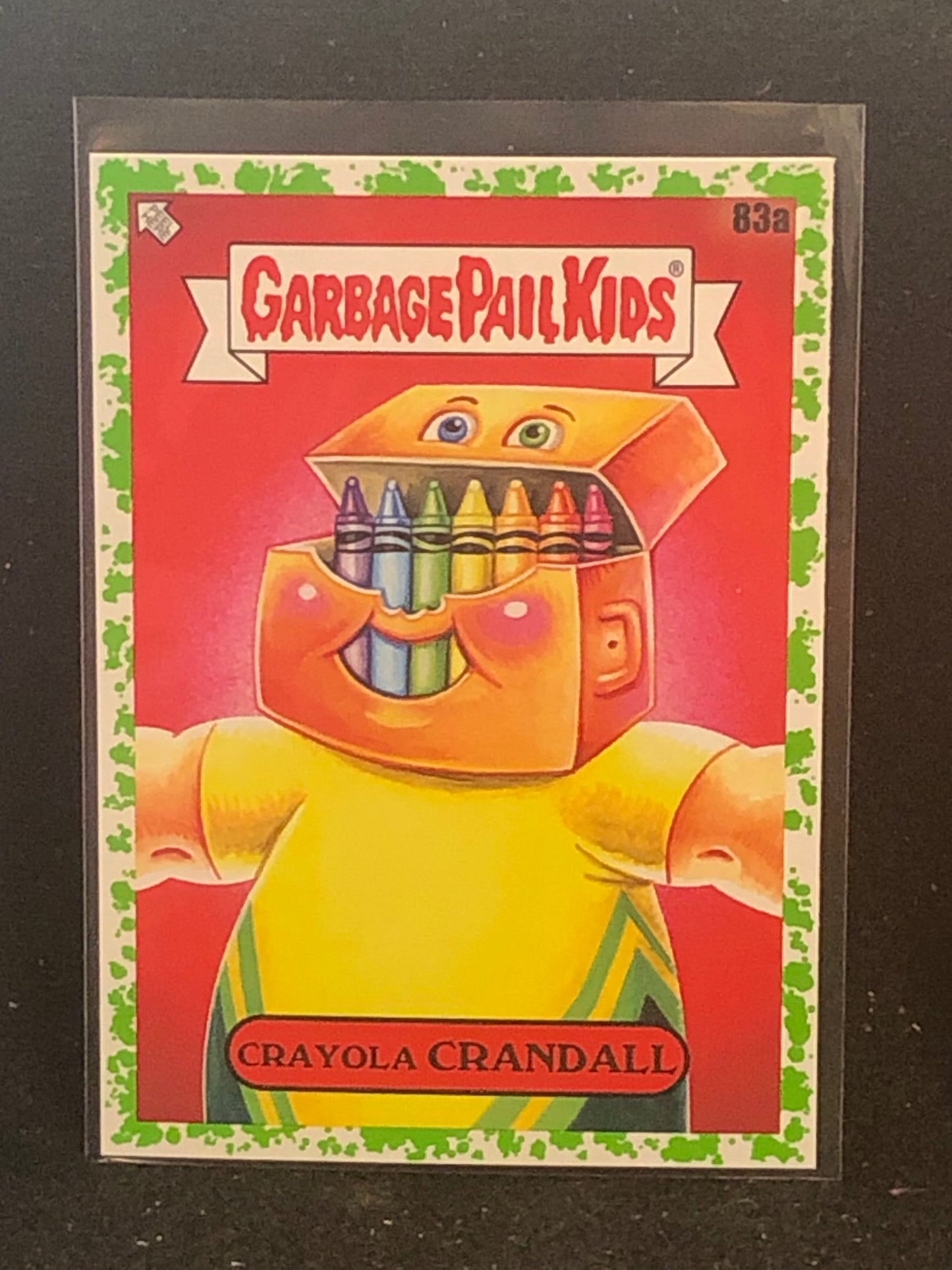 Garbage Pail Kids Kids At Play U-PICK Green Parallel Singles