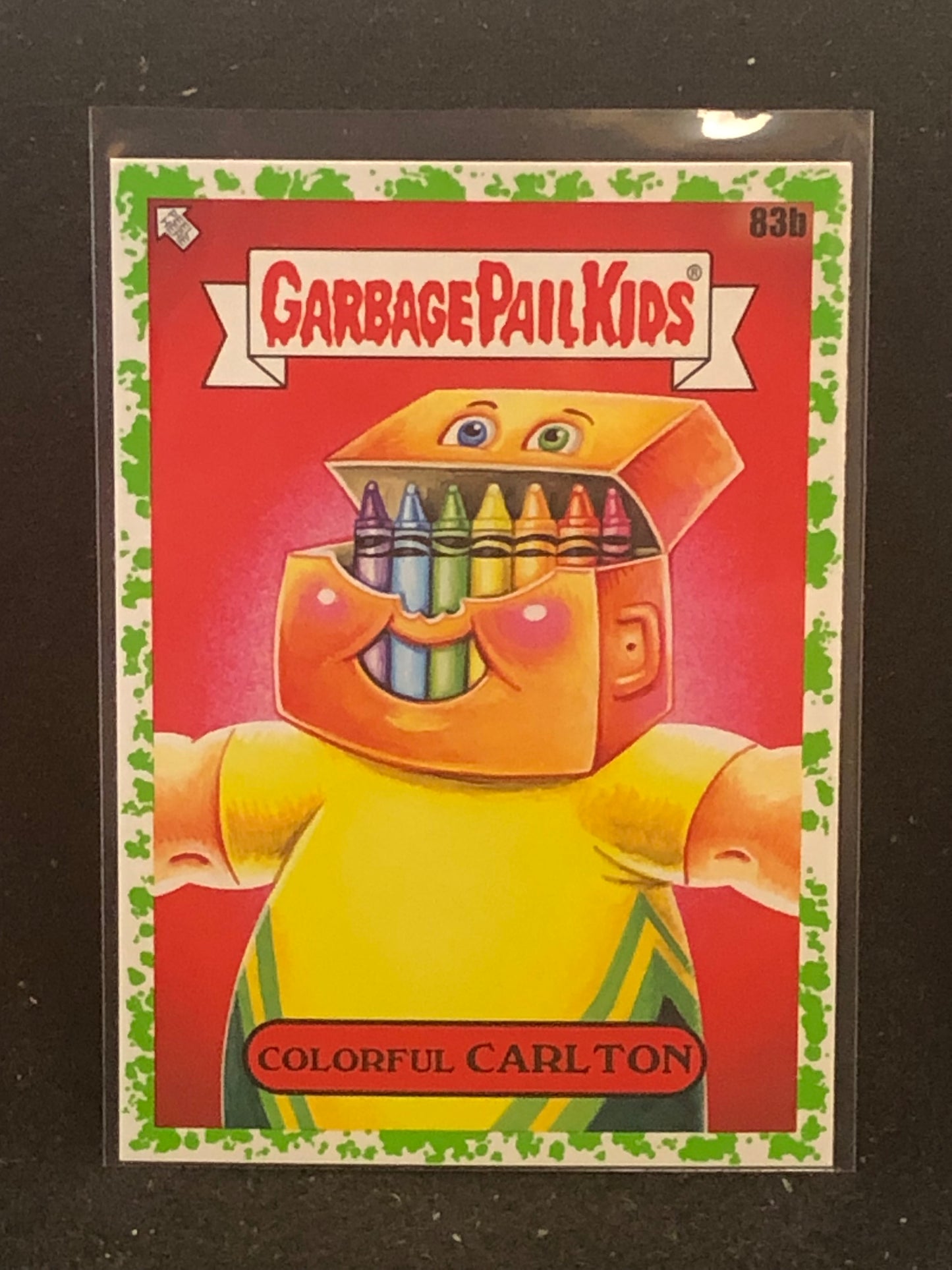Garbage Pail Kids Kids At Play U-PICK Green Parallel Singles