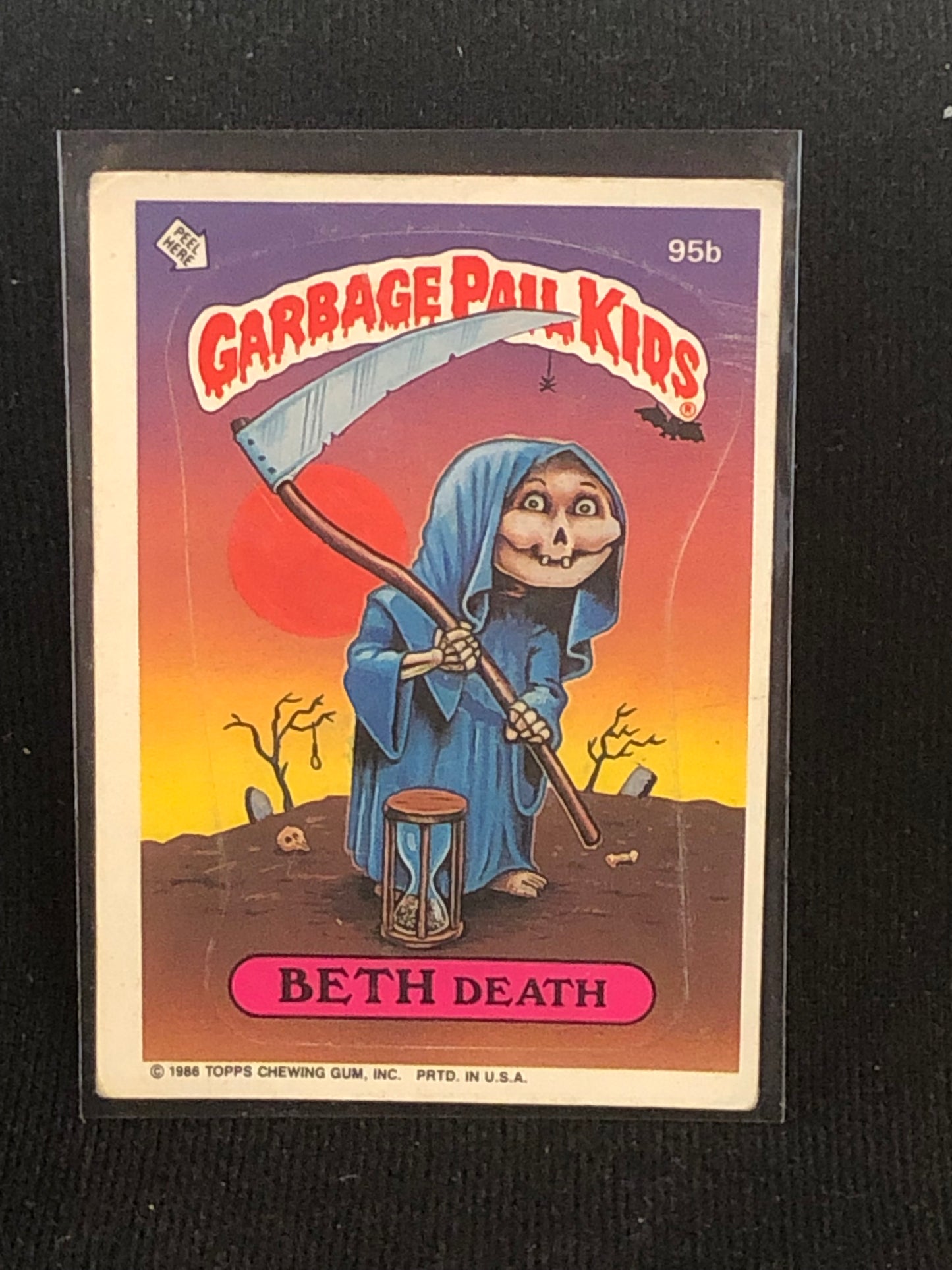 Garbage Pail Kids Original Series 3 (os3) 95b Beth Death