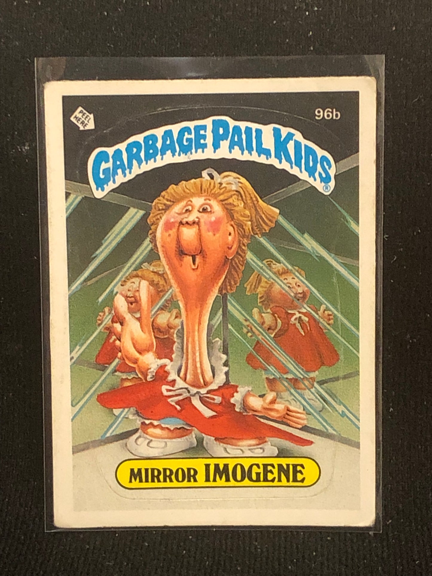 Garbage Pail Kids Original Series 3 (os3) 96b Mirror Imogene