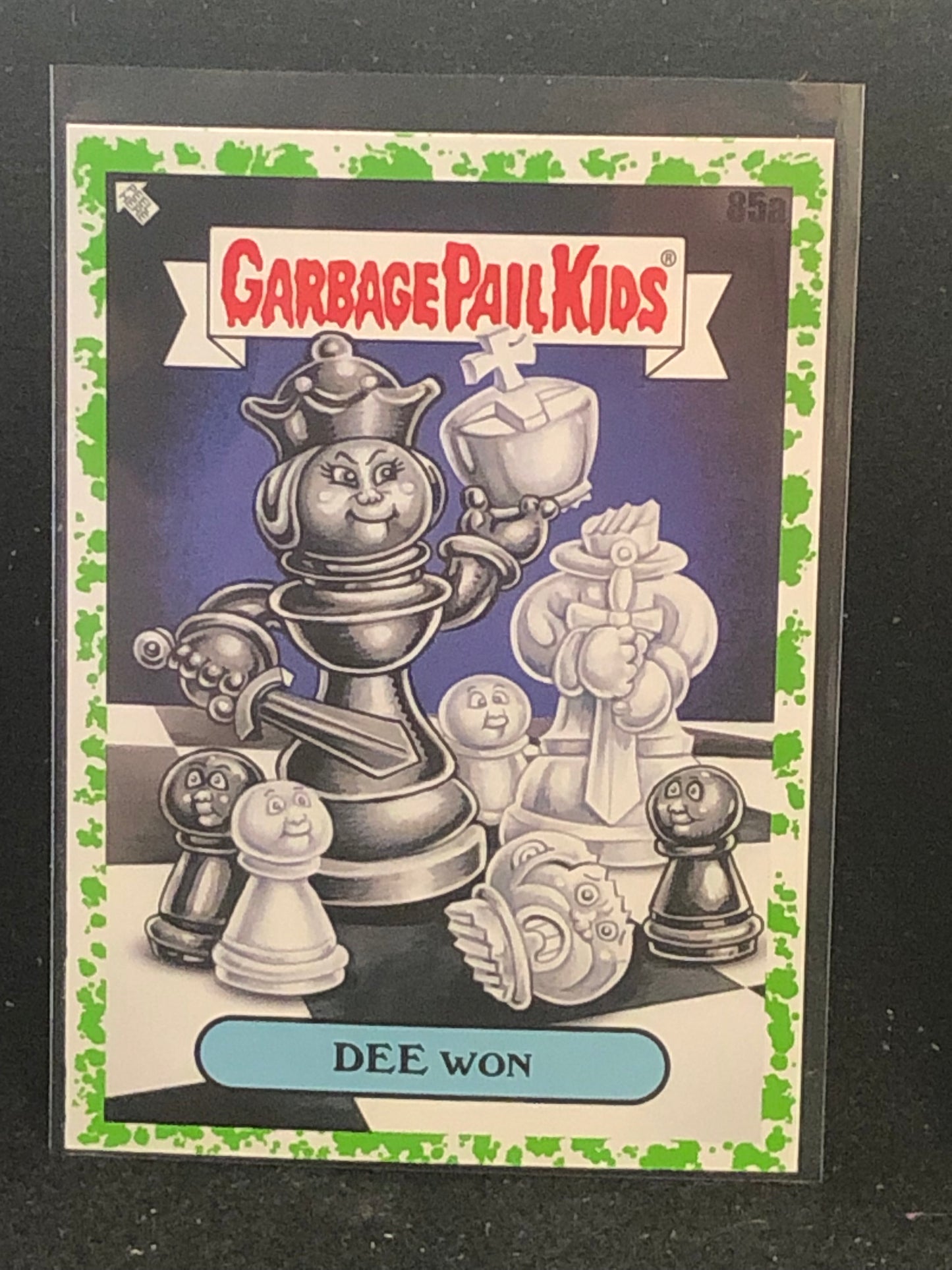 Garbage Pail Kids Kids At Play U-PICK Green Parallel Singles