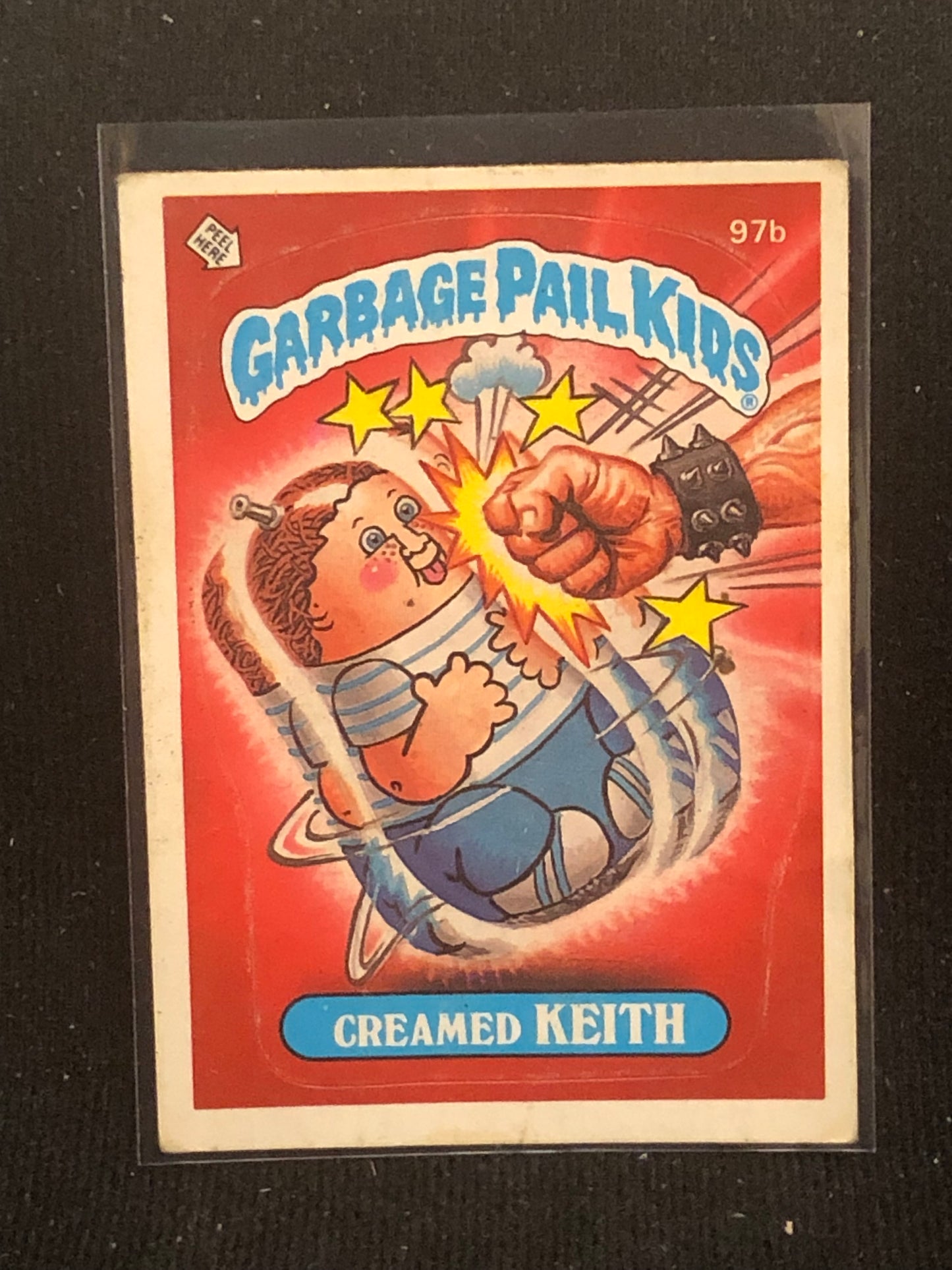 Garbage Pail Kids Original Series 3 (os3) 97b Creamed Keith