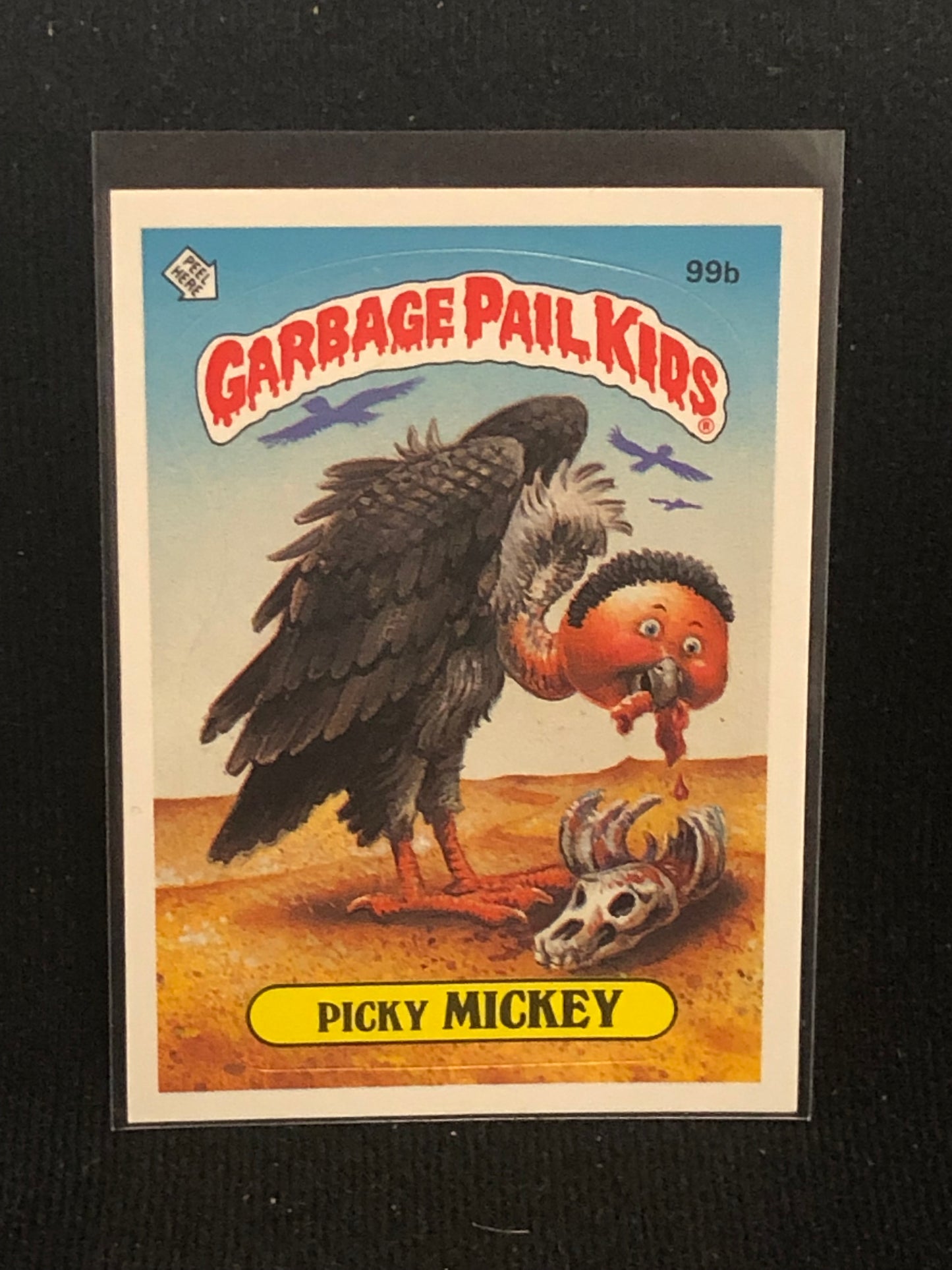 Garbage Pail Kids Original Series 3 (os3) 99b Picky Mickey