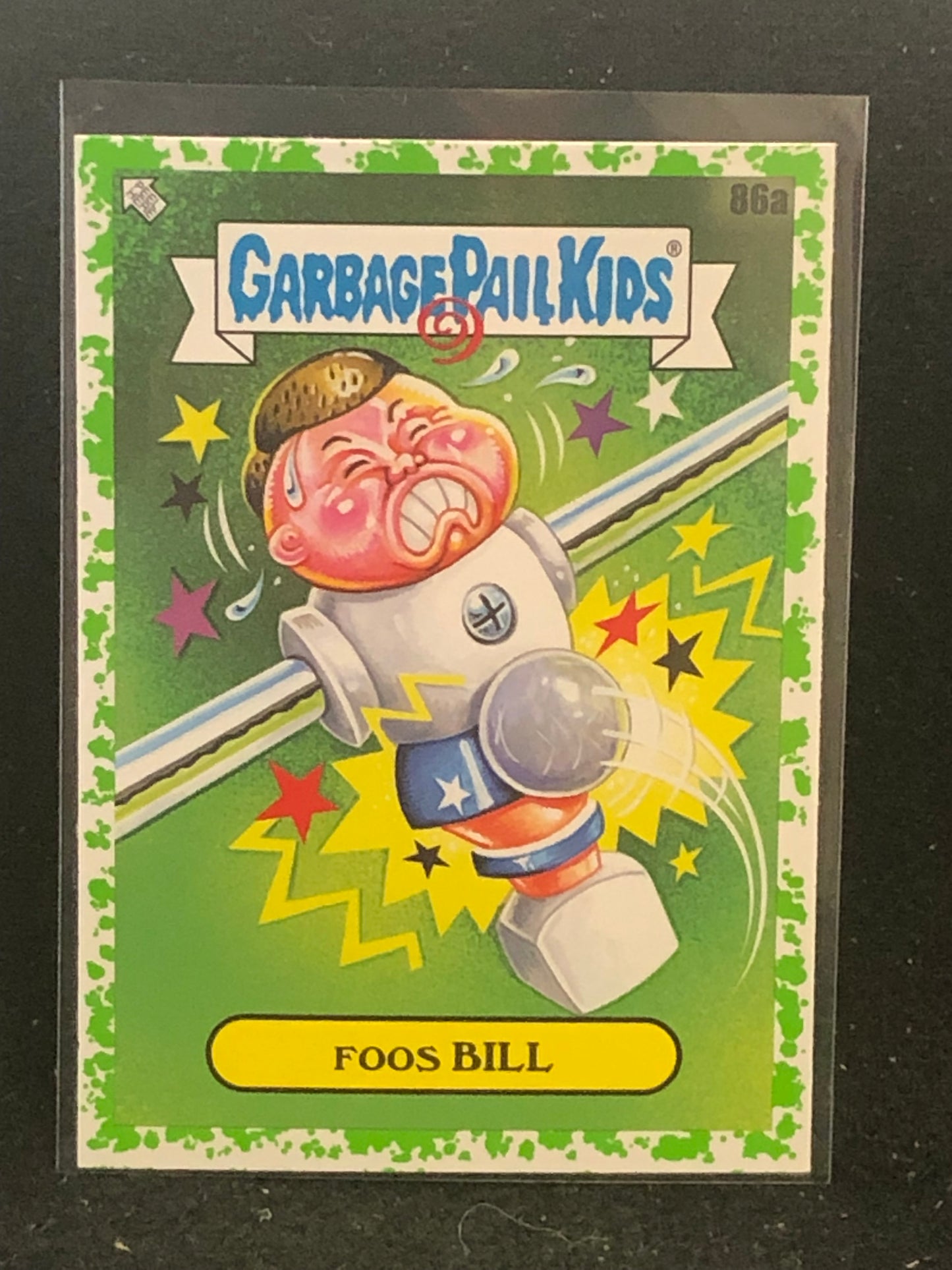 Garbage Pail Kids Kids At Play U-PICK Green Parallel Singles