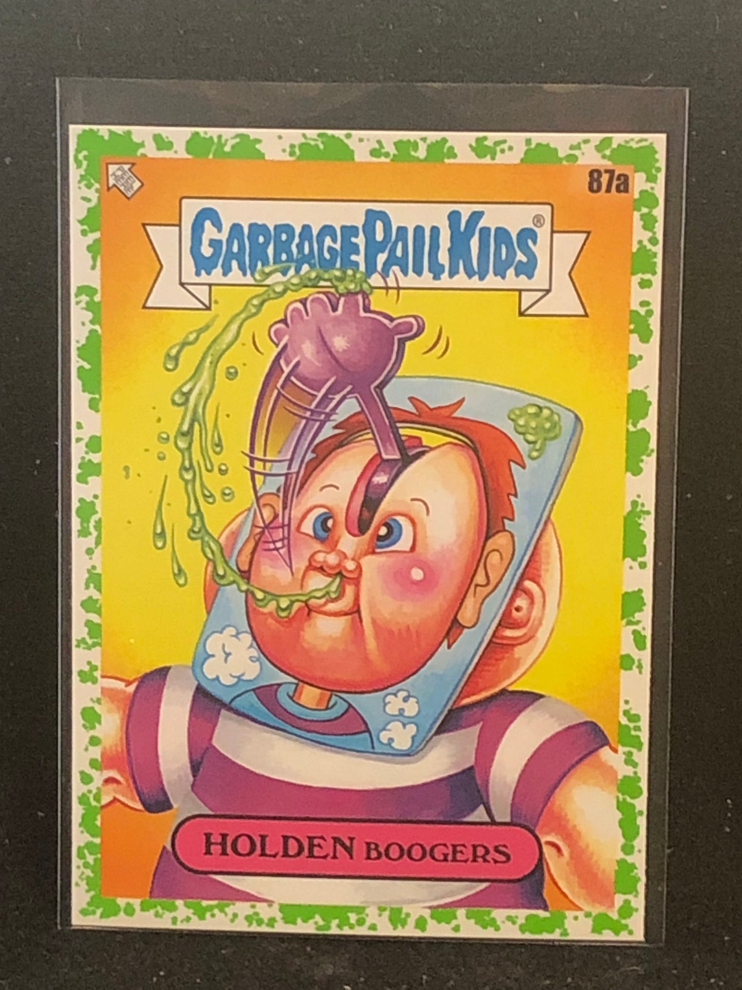 Garbage Pail Kids Kids At Play U-PICK Green Parallel Singles