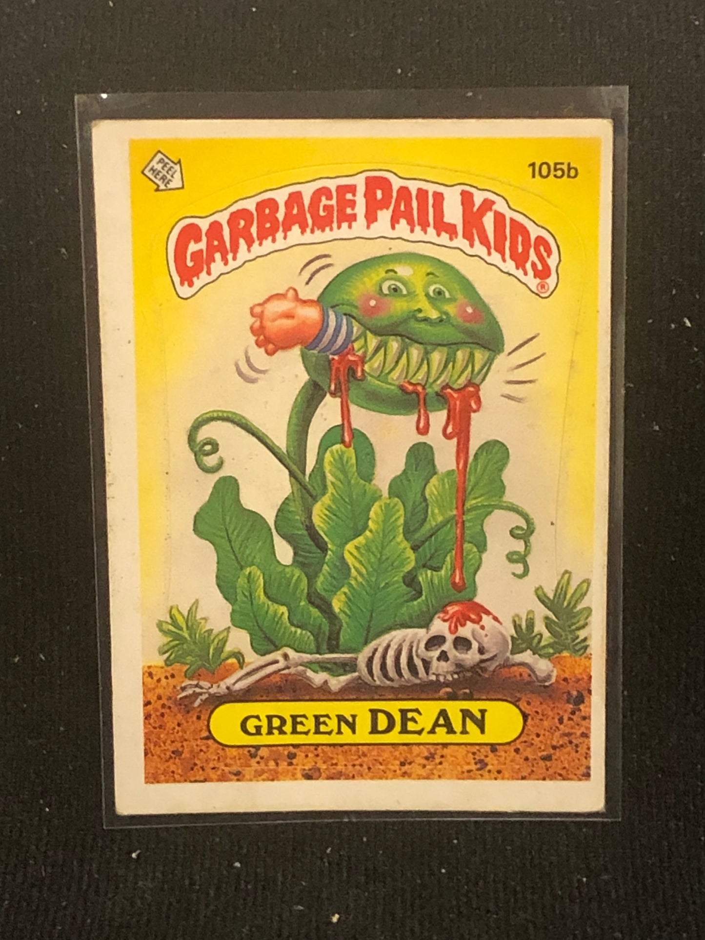 Garbage Pail Kids Original Series 3 (os3) 105b Green Dean