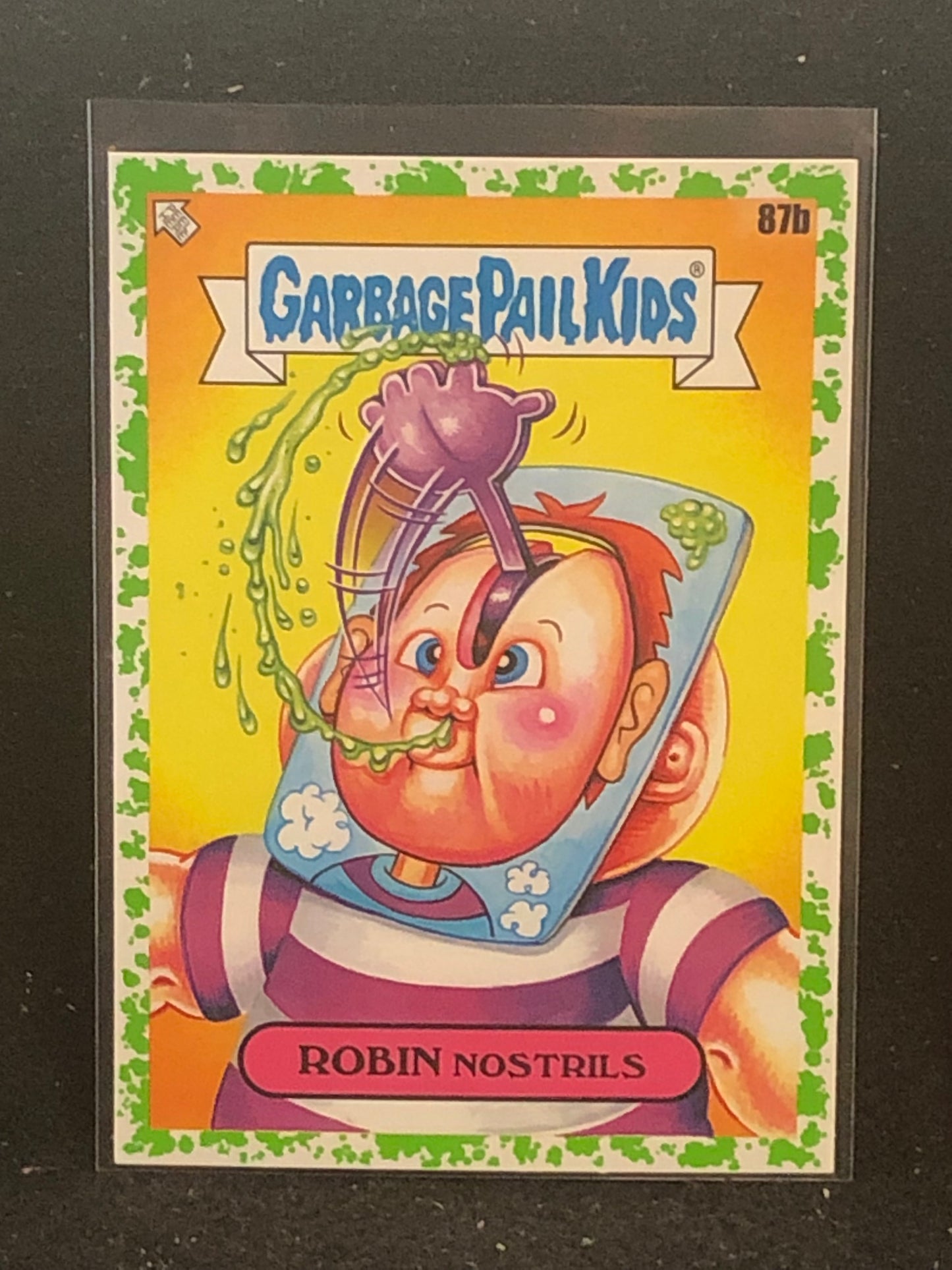 Garbage Pail Kids Kids At Play U-PICK Green Parallel Singles