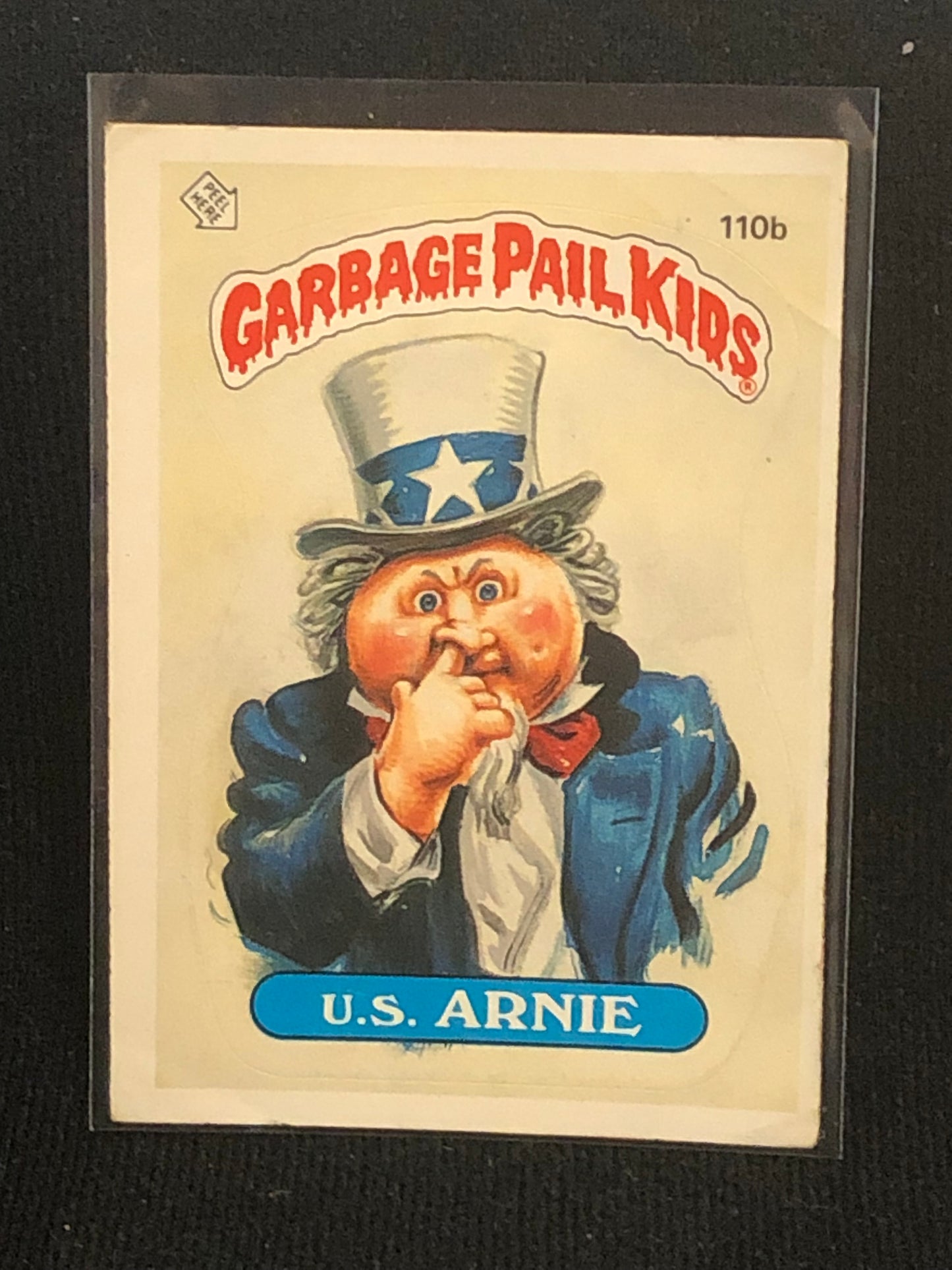 Garbage Pail Kids Original Series 3 (os3) 110b U.S. Arnie