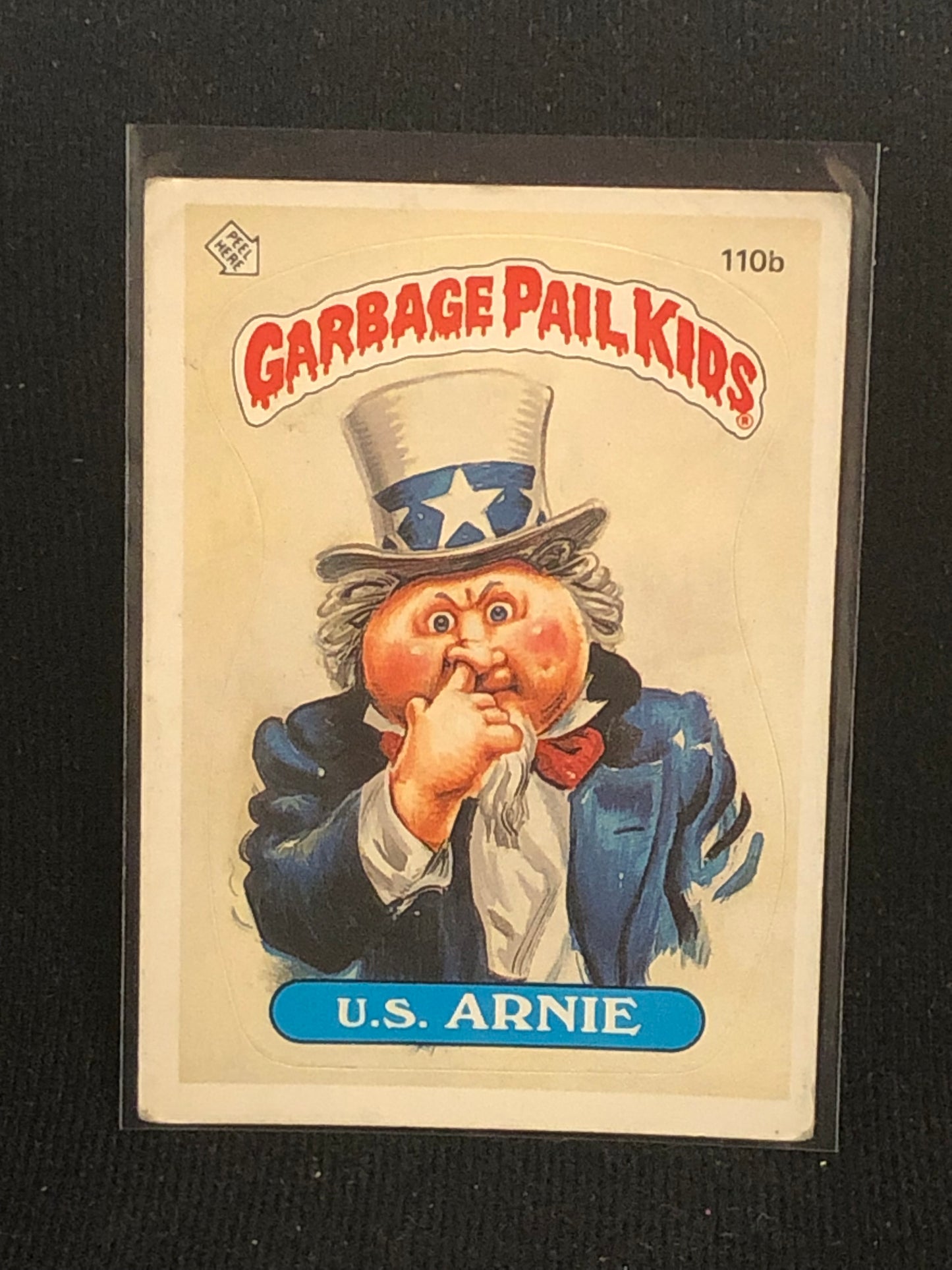 Garbage Pail Kids Original Series 3 (os3) 110b U.S. Arnie