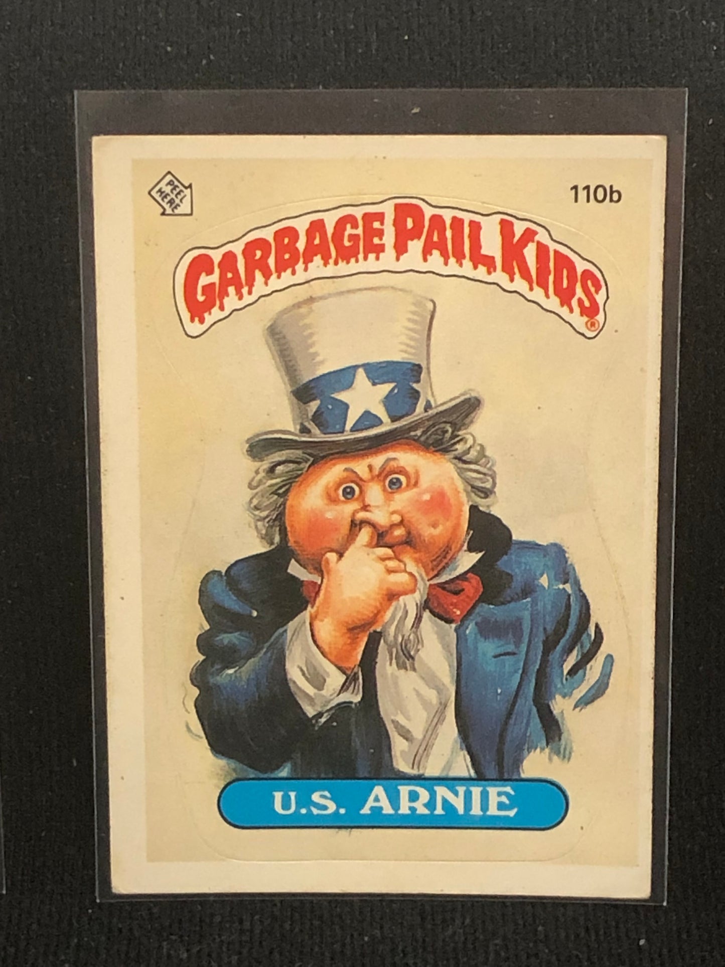 Garbage Pail Kids Original Series 3 (os3) 110b U.S. Arnie