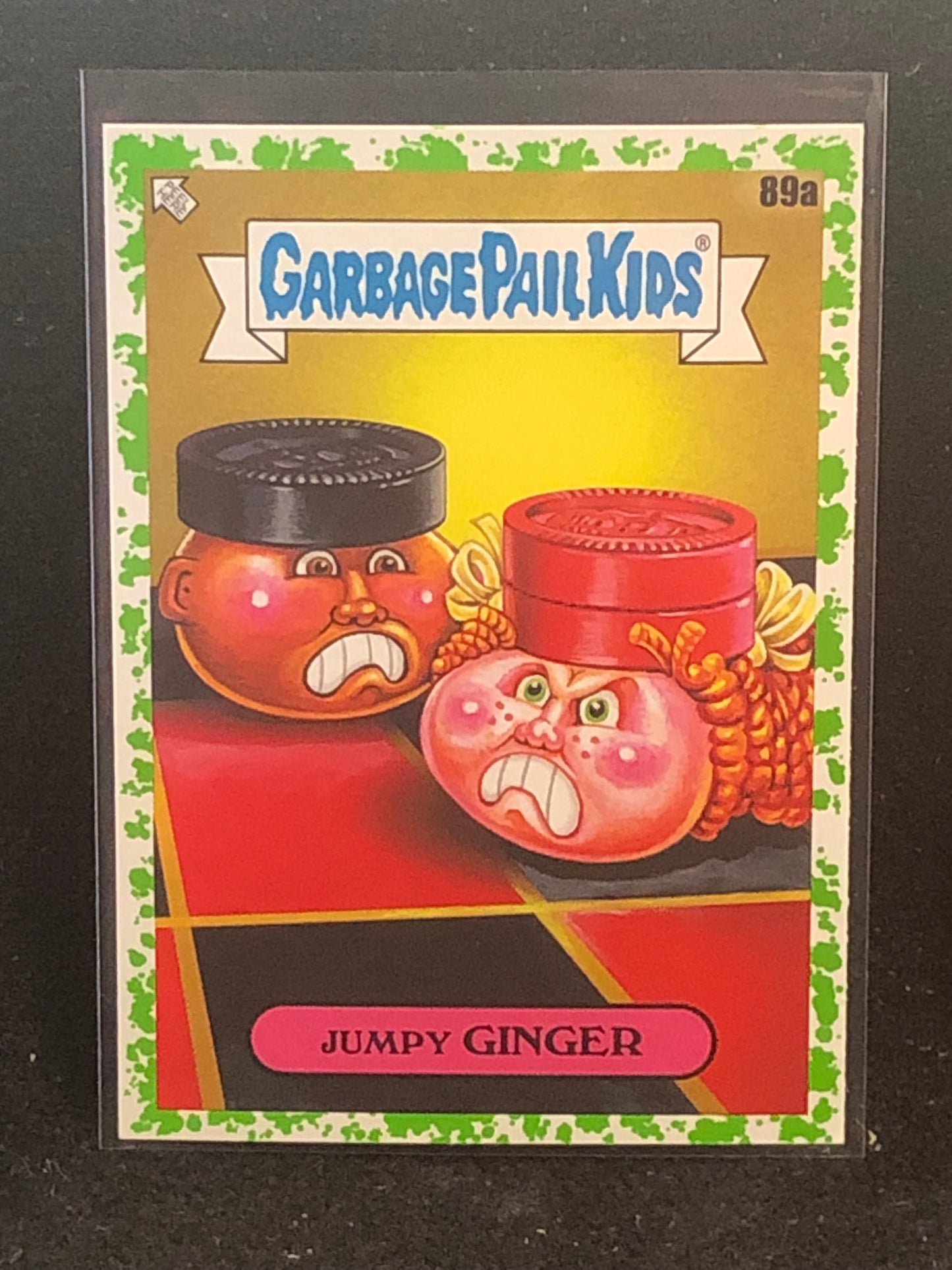 Garbage Pail Kids Kids At Play U-PICK Green Parallel Singles
