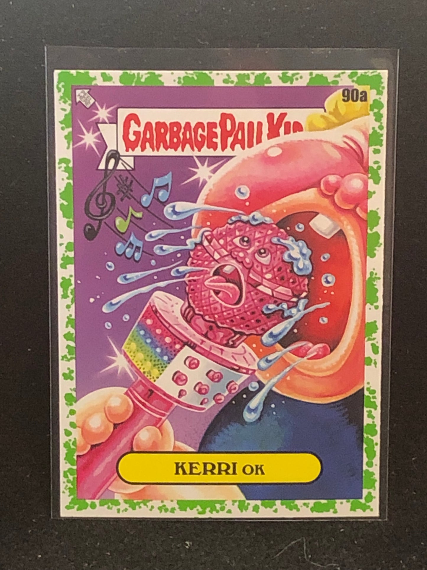 Garbage Pail Kids Kids At Play U-PICK Green Parallel Singles